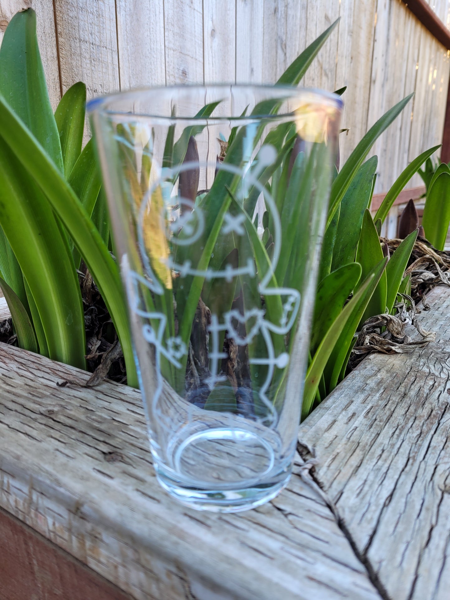 VooDoo Doll Pint Glass - Made to Order