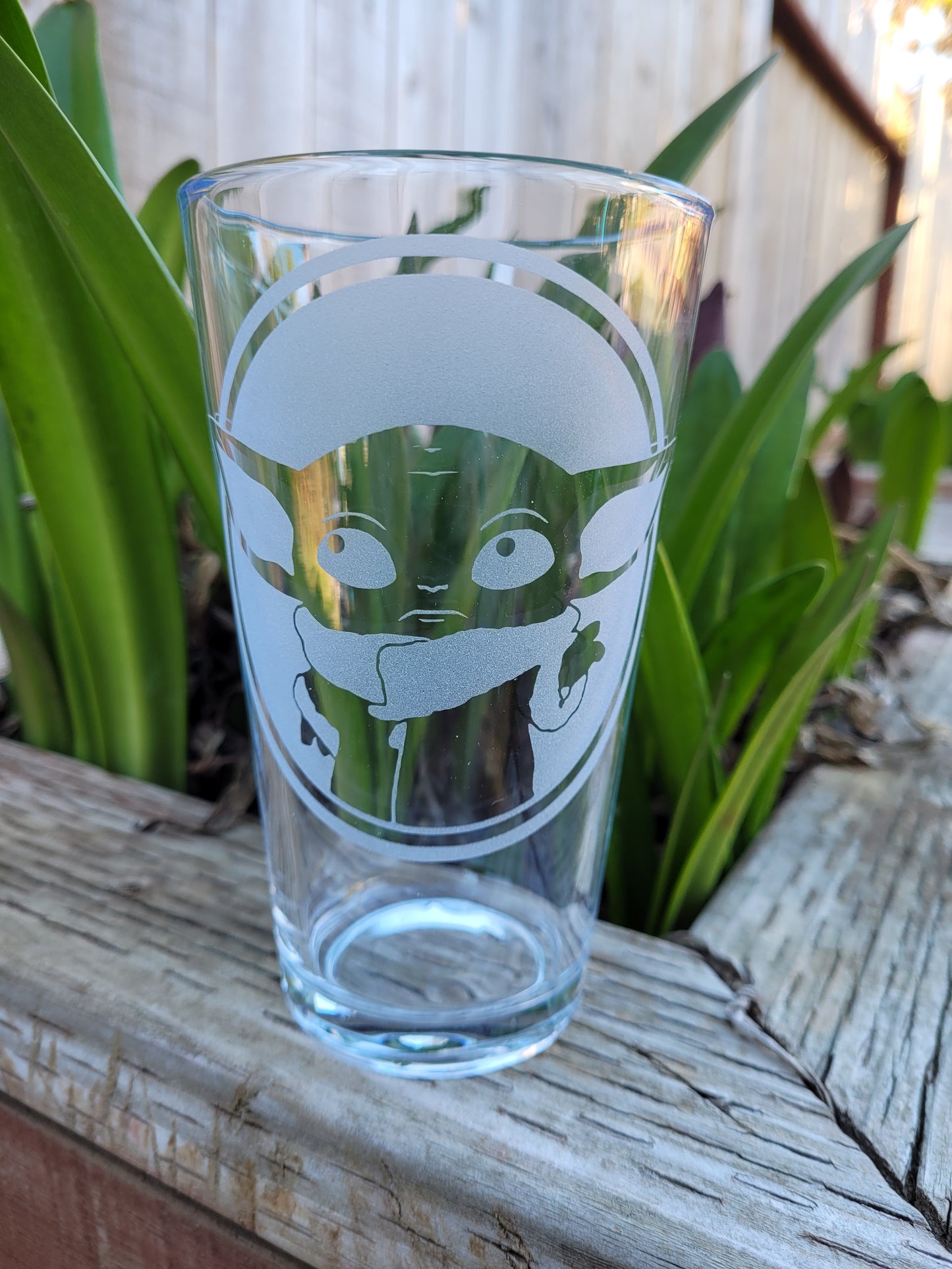 Grogu Pint Glass - Made to Order