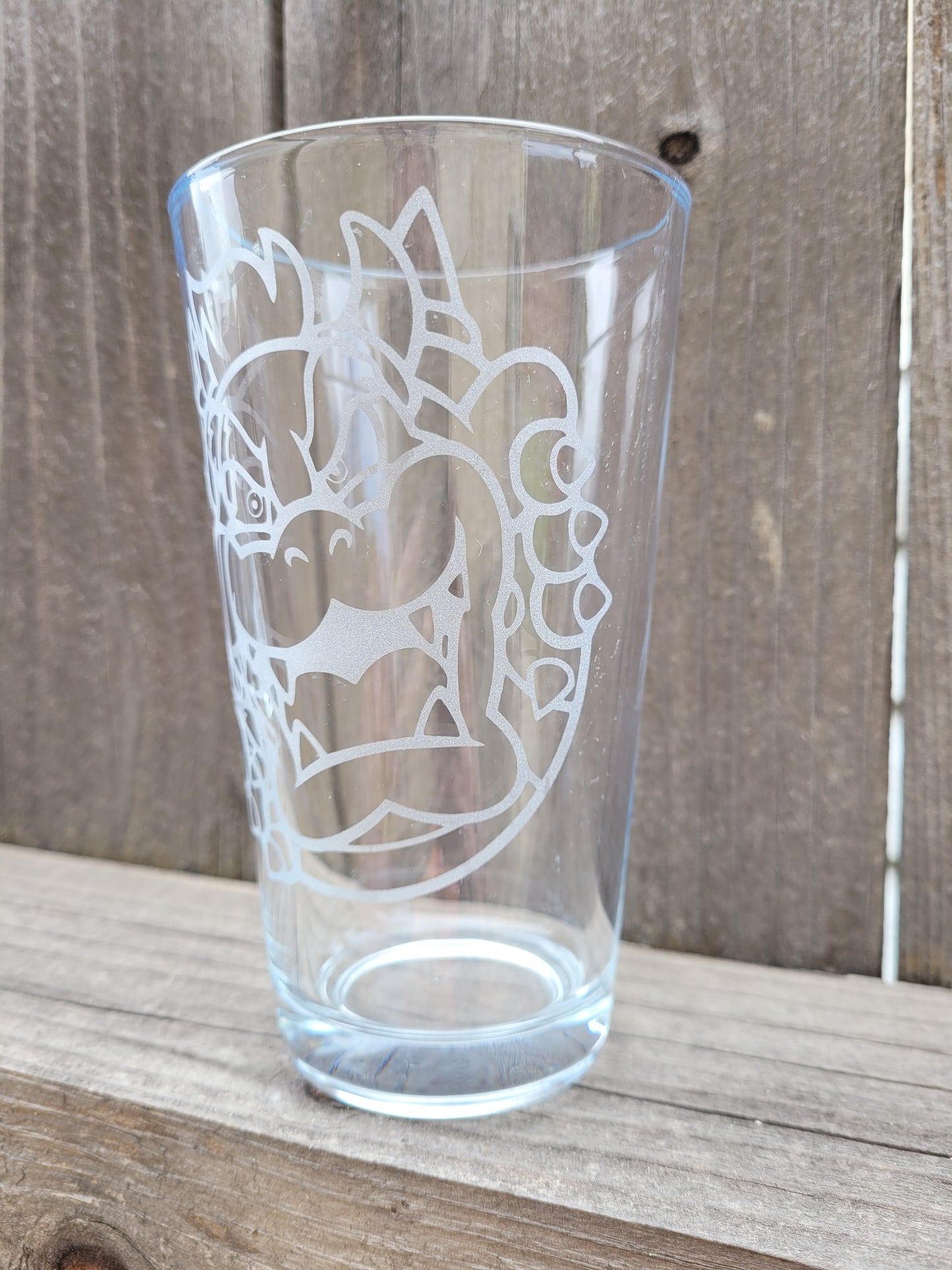 Bowser Pint Glass - Made to Order