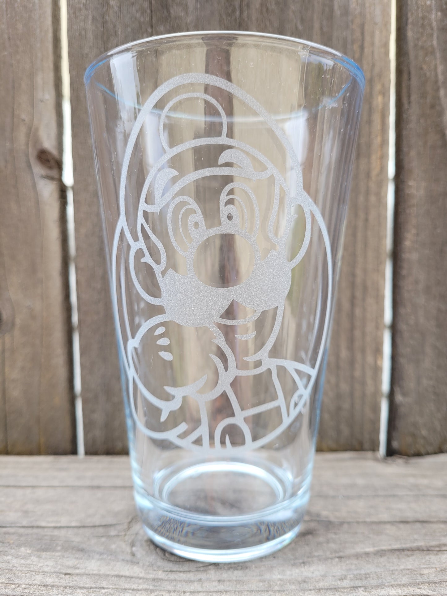 Luigi Pint Glass - Made to Order