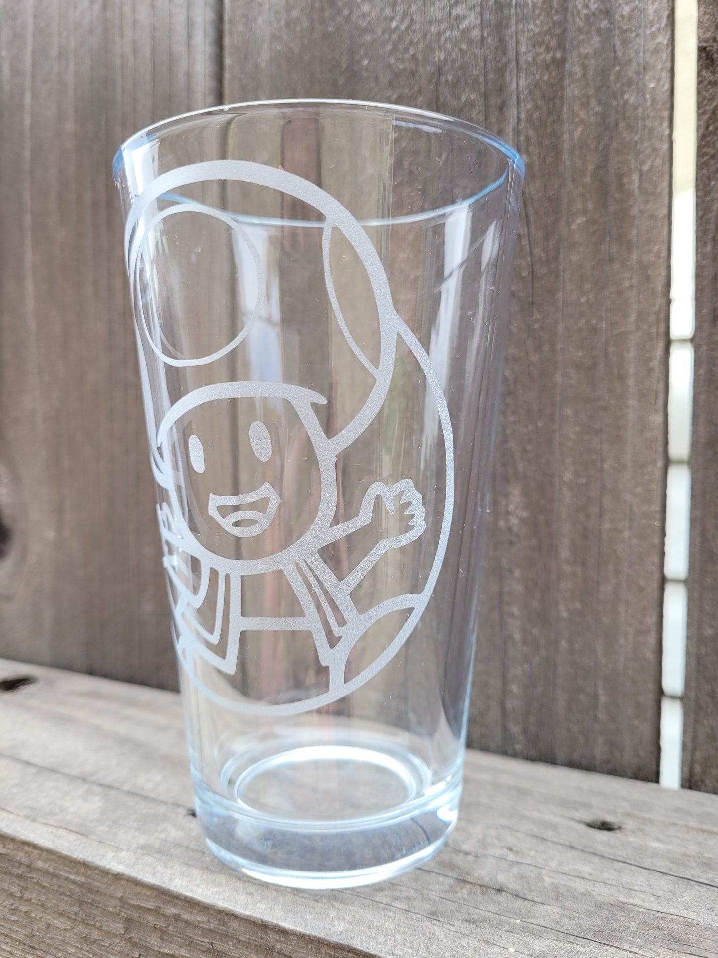 Toad Pint Glass - Made to Order