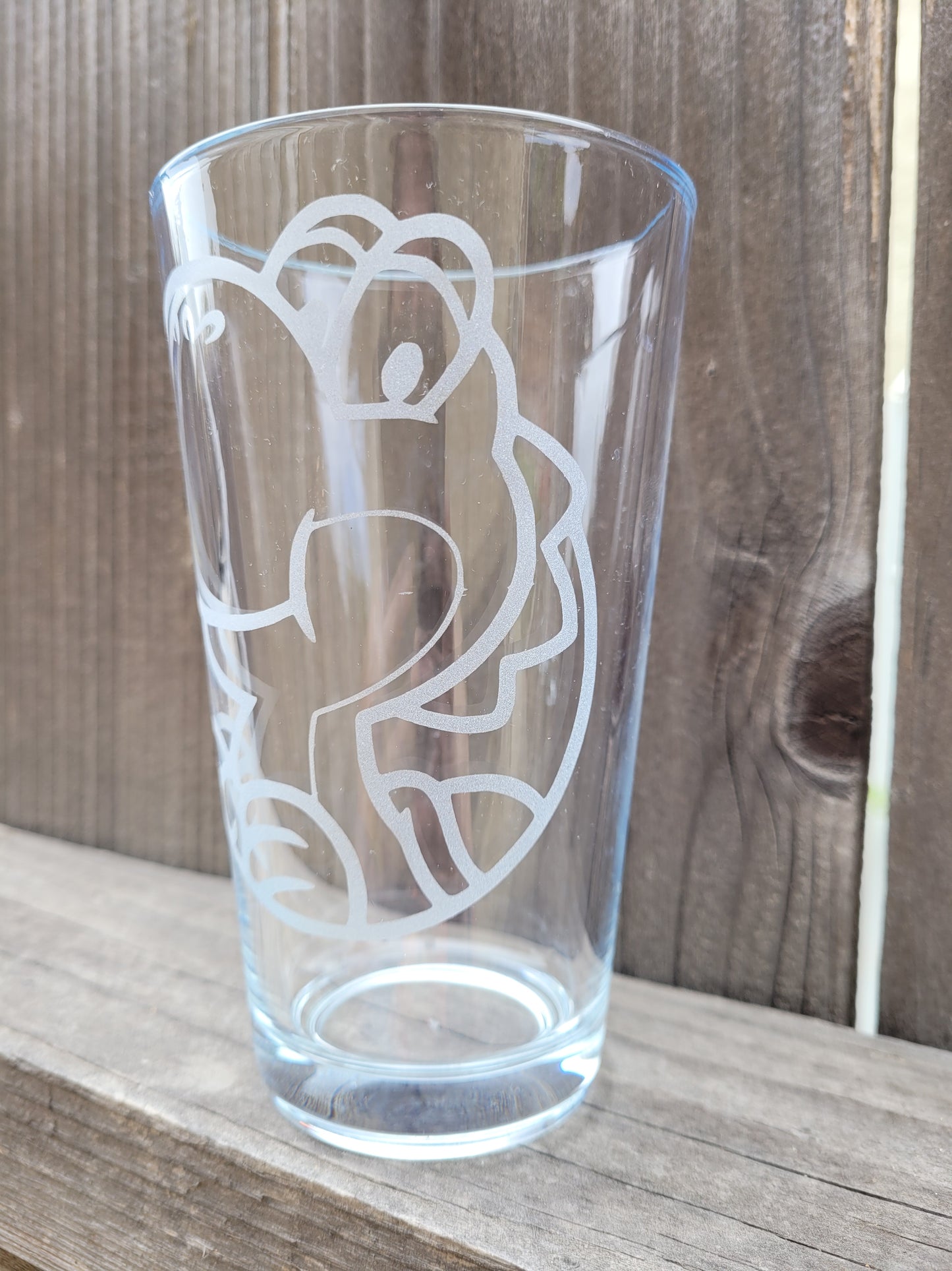 Yoshi Pint Glass - Made to Order