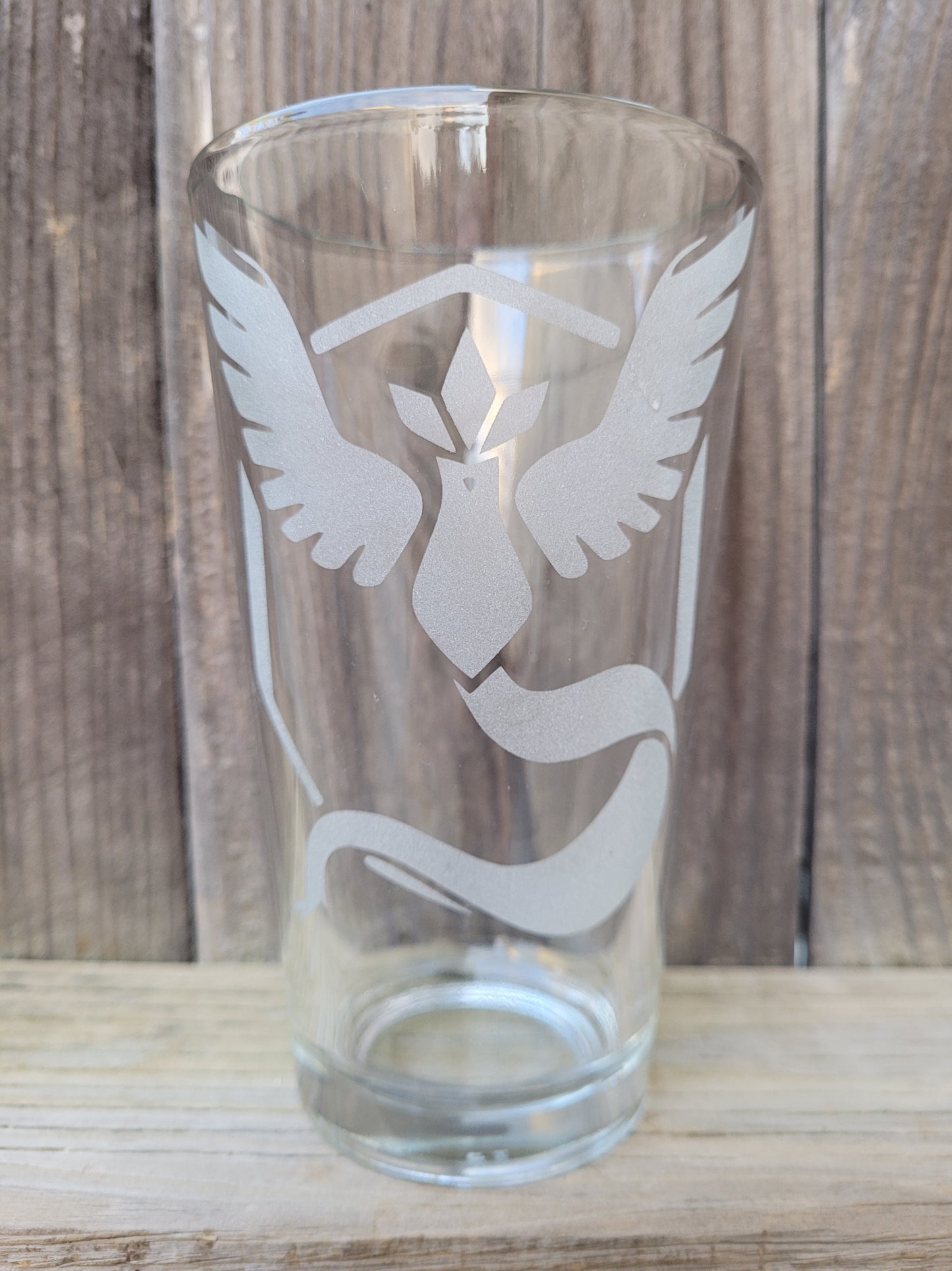 Team Mystic Pint Glass - Made to Order
