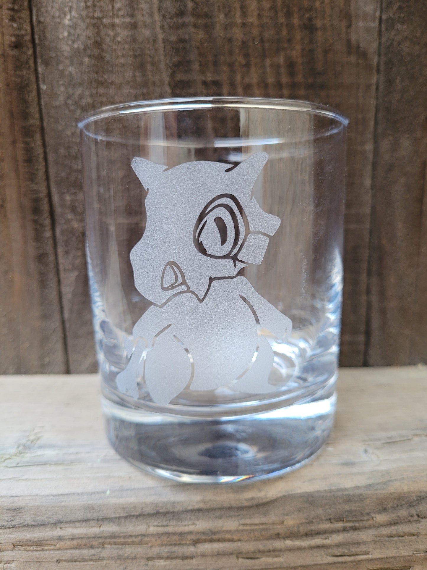 Cubone Rocks Glass - Made to Order