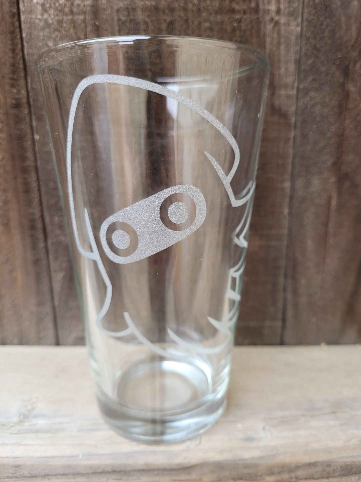Blooper (swimming) Pint Glass - Made to Order
