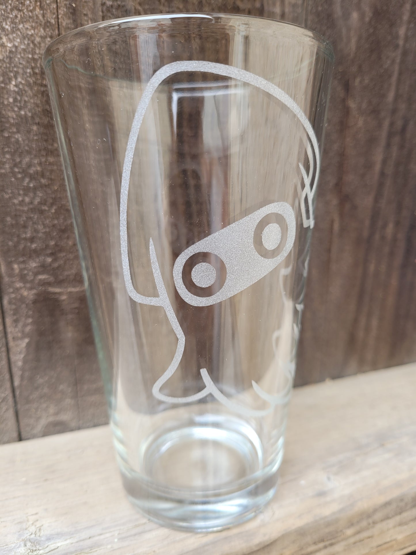 Blooper (swimming) Pint Glass - Made to Order