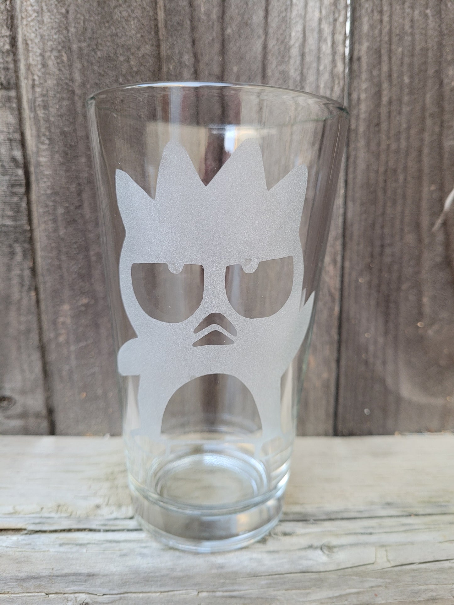 Badtz Maru Pint Glass - Made to Order