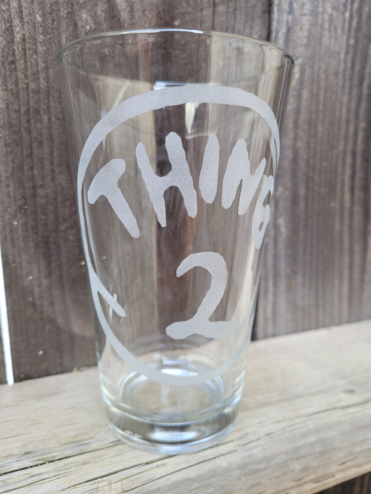 Thing 2 Pint Glass - Made to Order