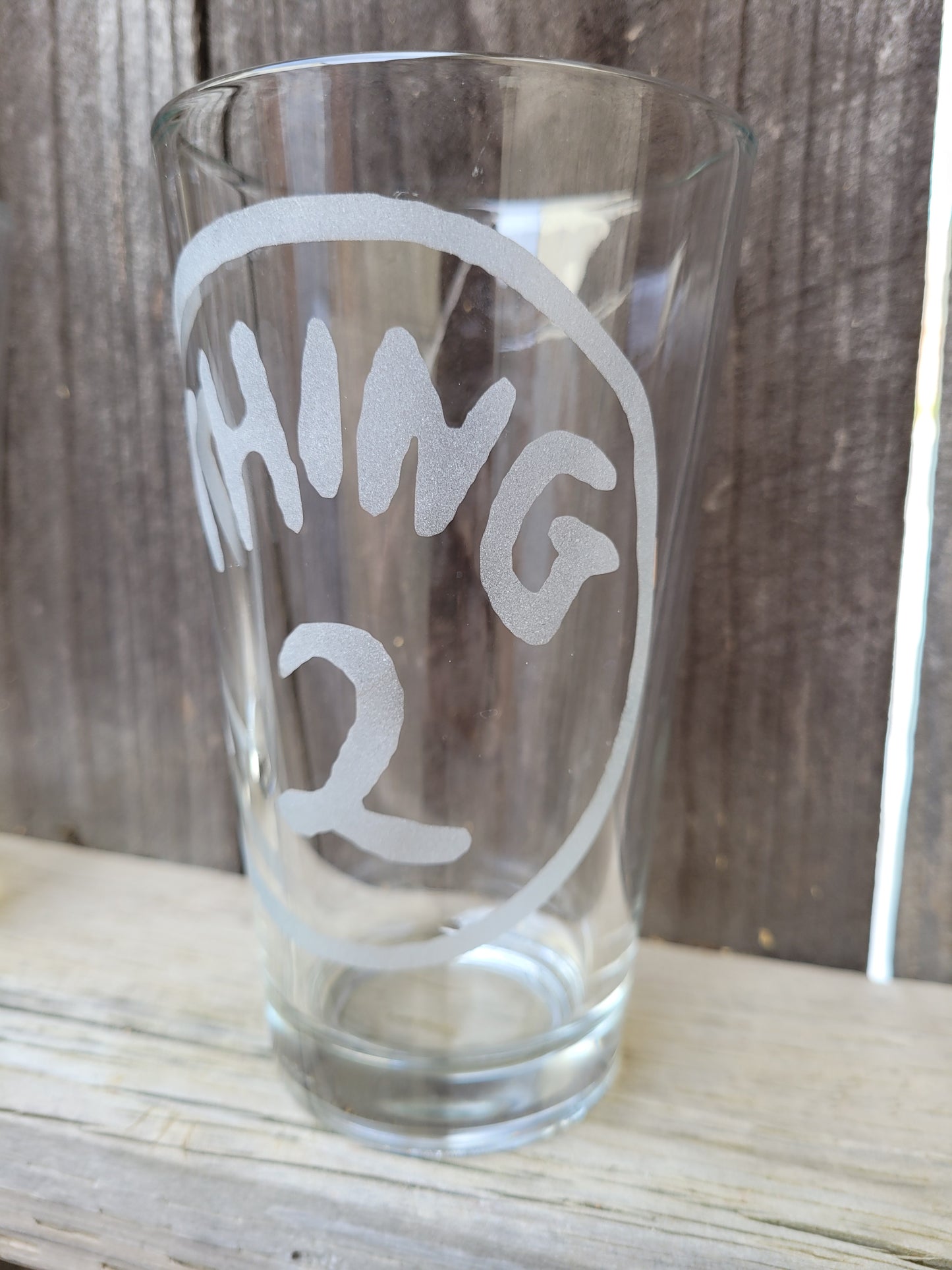 Thing 2 Pint Glass - Made to Order