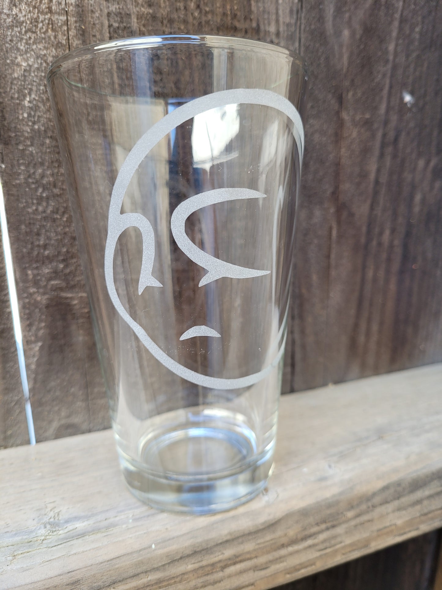 Shy Boo Pint Glass - Made to Order