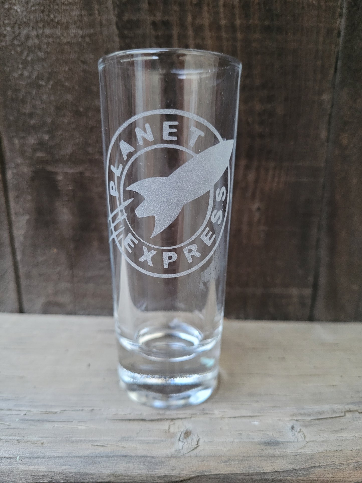 Planet Express Shot Glass - Made to Order