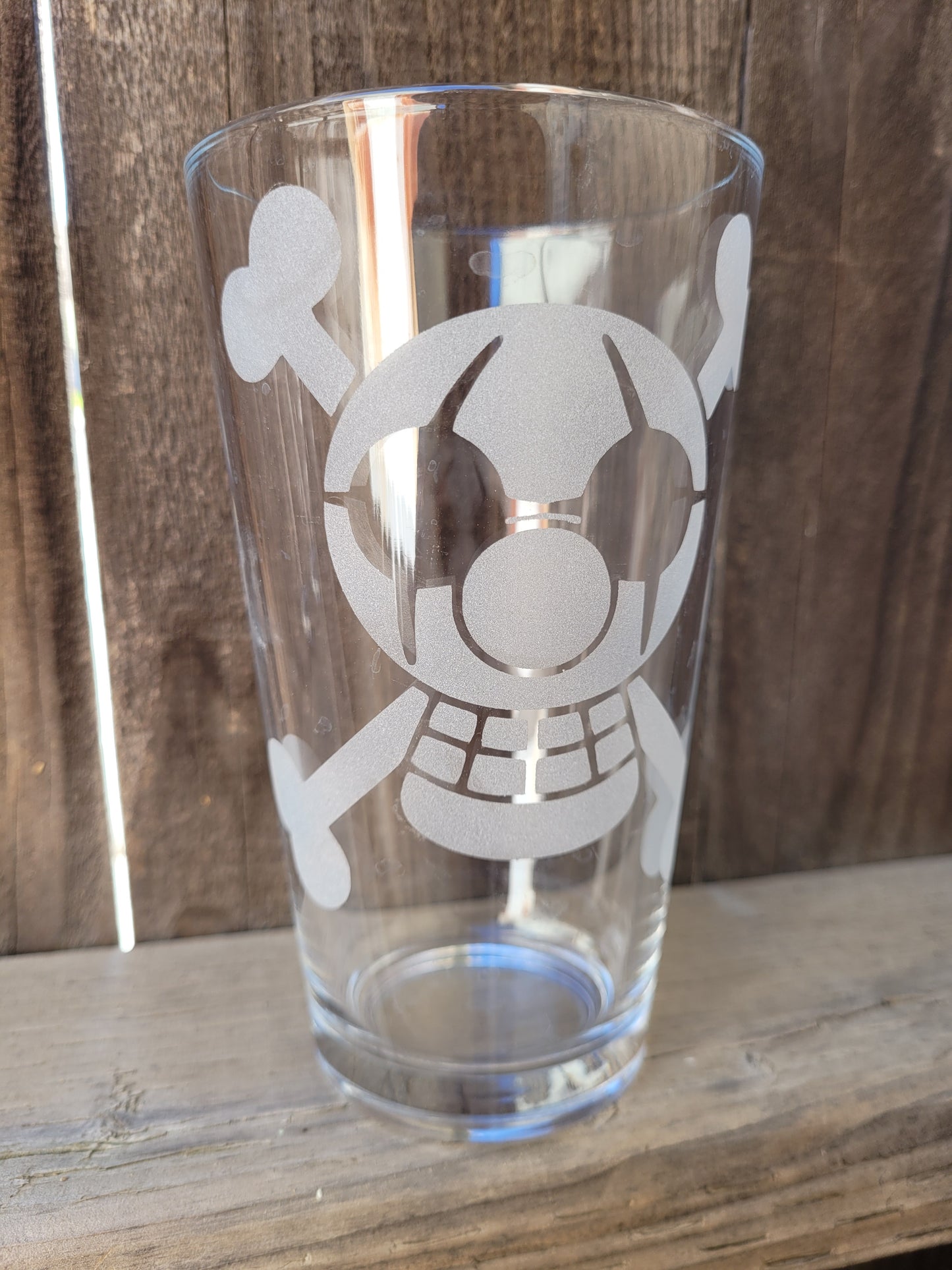 One Piece Buggy Pint Glass - Made to Order