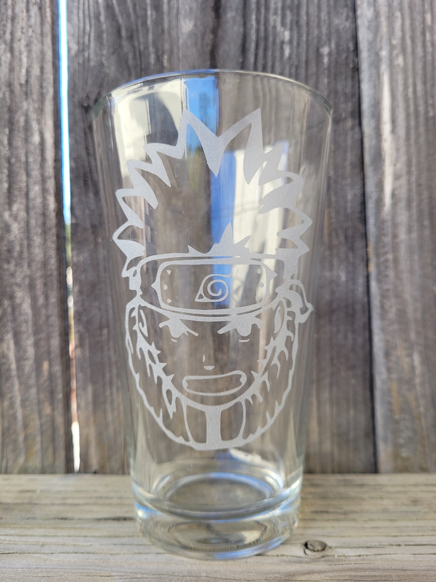 Naruto Pint Glass - Made to Order