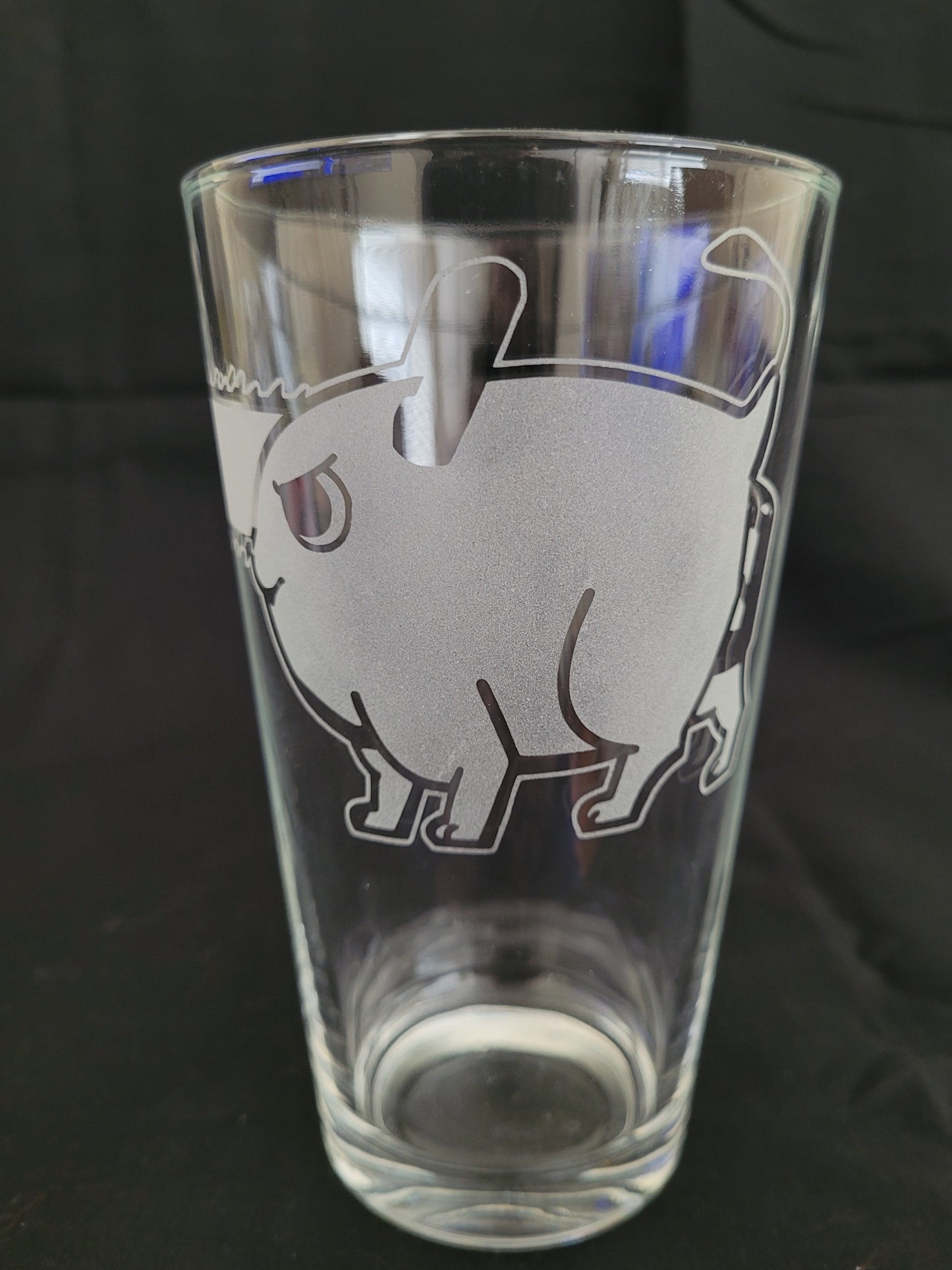 Pochita Chainsaw Man Pint Glass - Made to Order