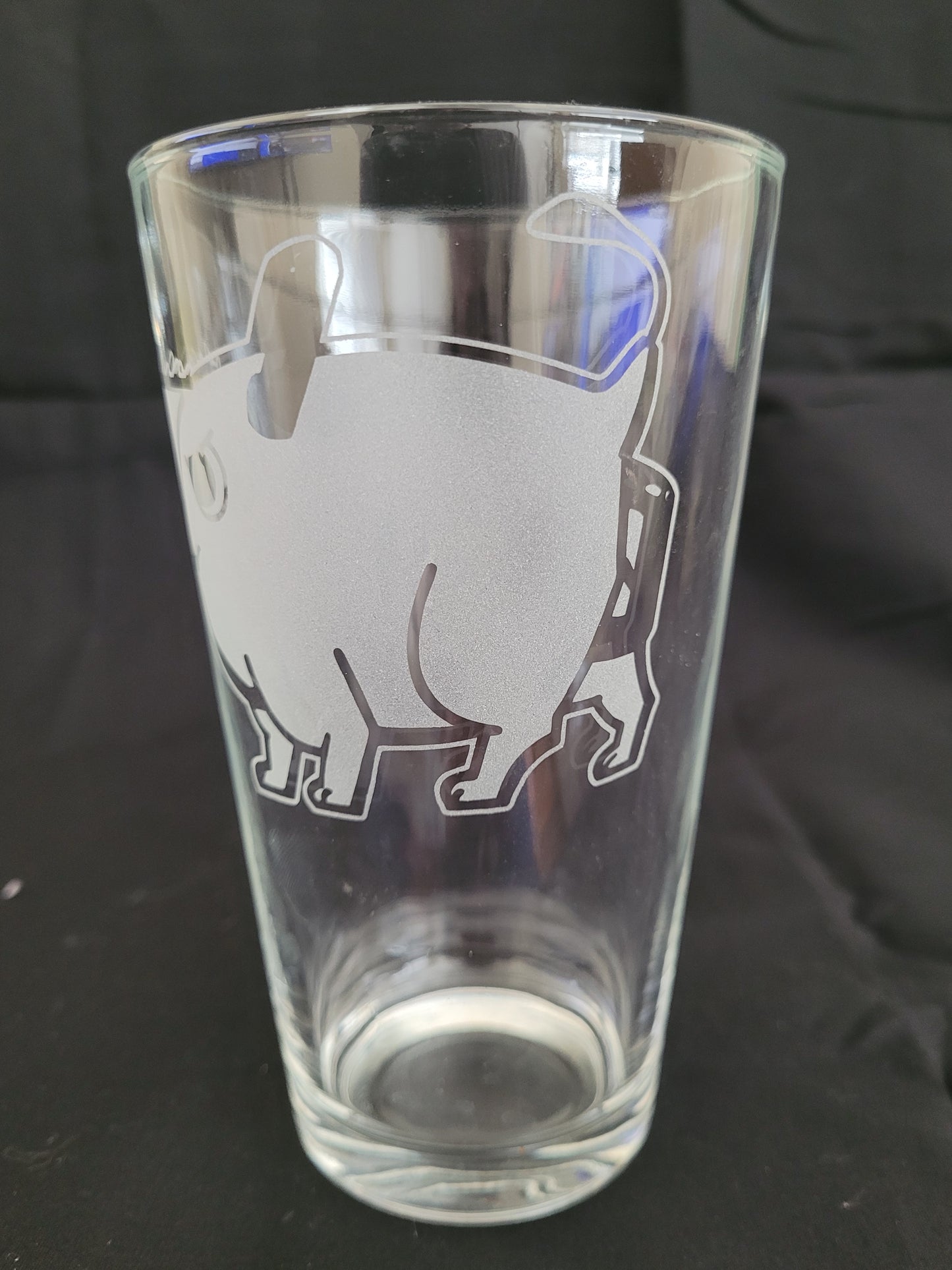 Pochita Chainsaw Man Pint Glass - Made to Order
