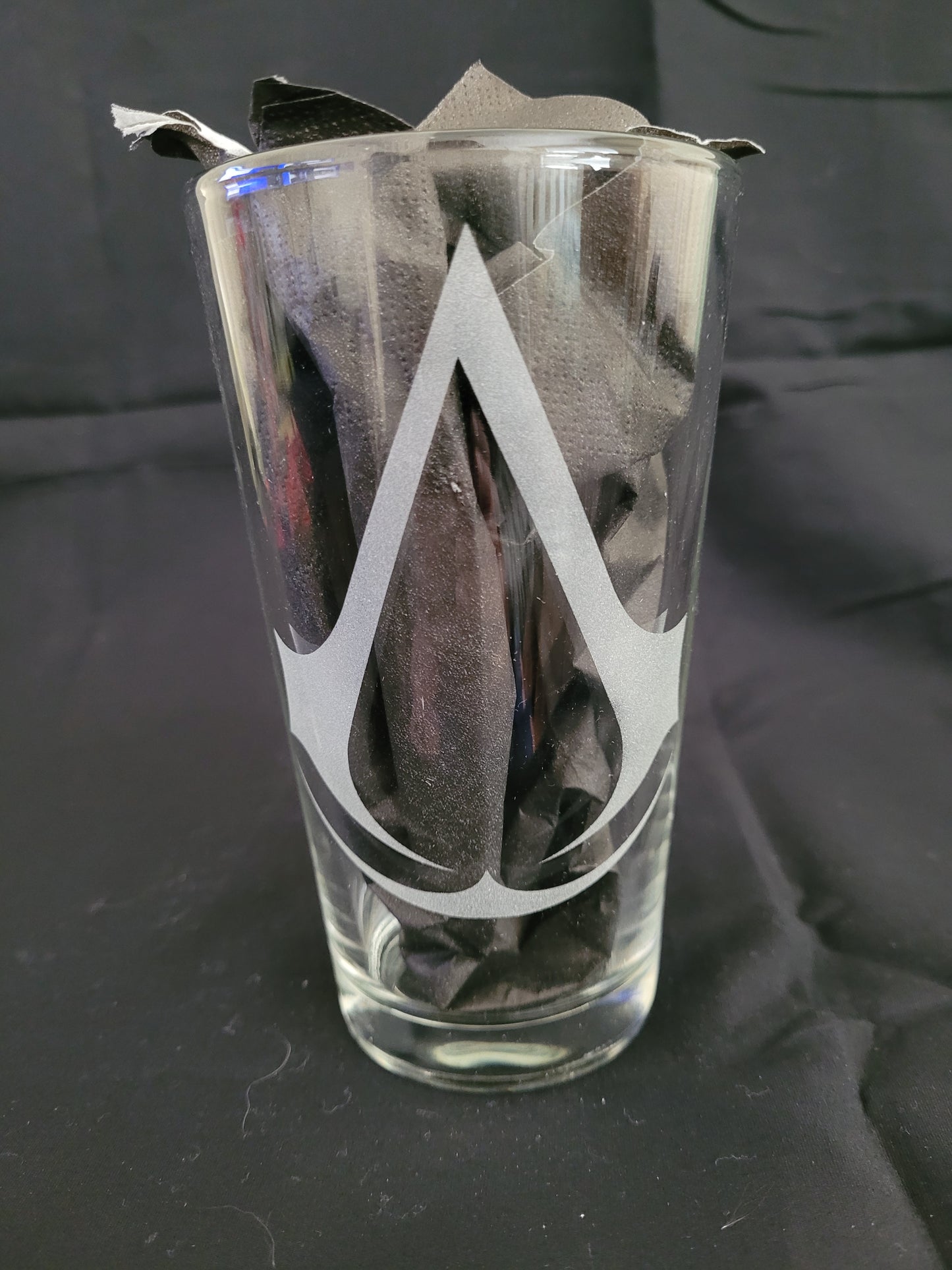 Assassin's Creed Original Logo Pint Glass - Made to order