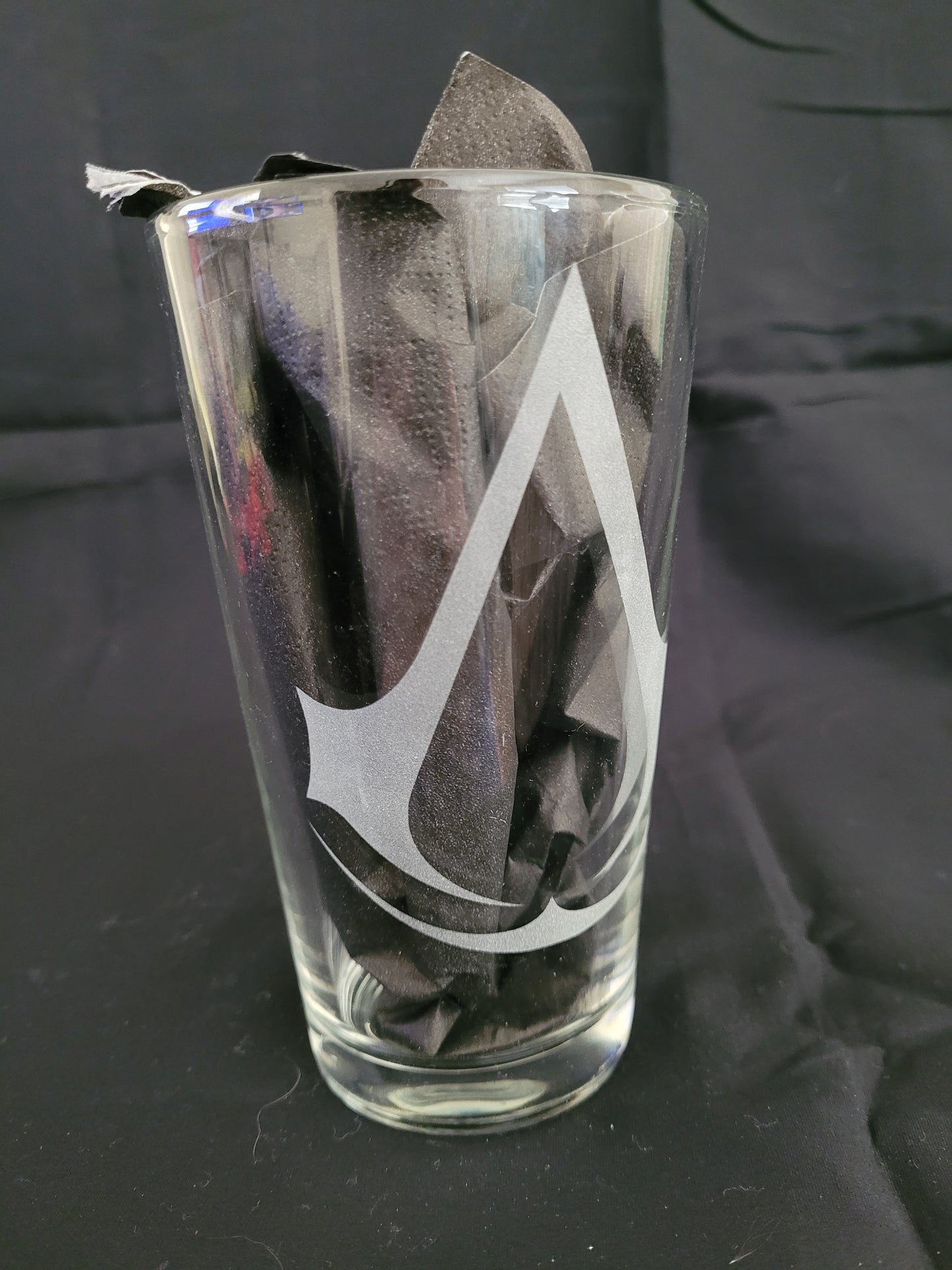 Assassin's Creed Original Logo Pint Glass - Made to order