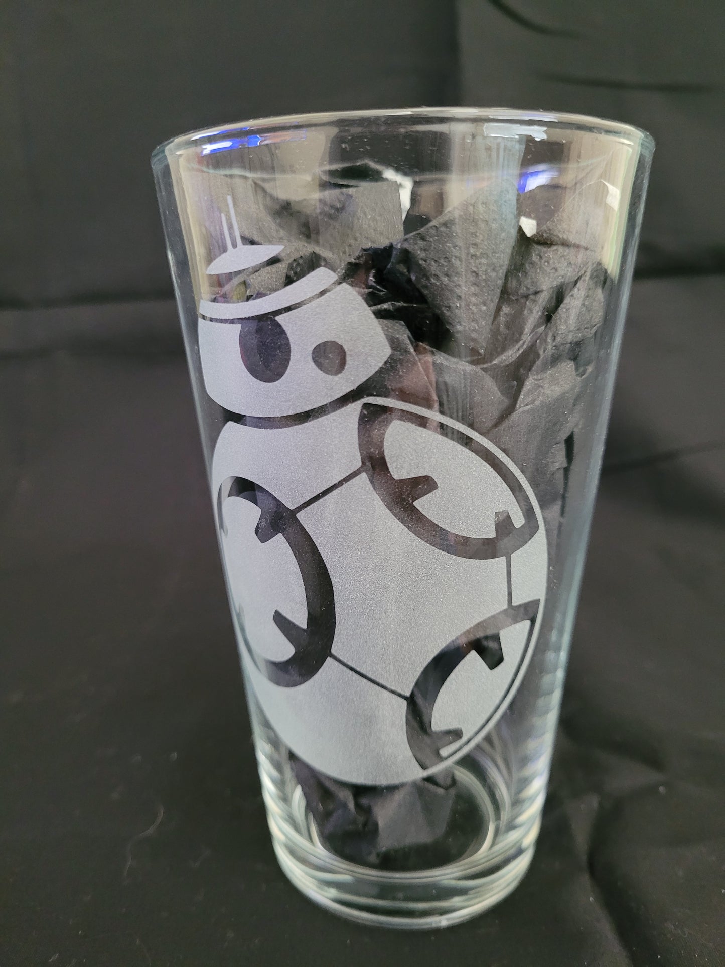 BB8 Star Wars Pint Glass - Made to Order