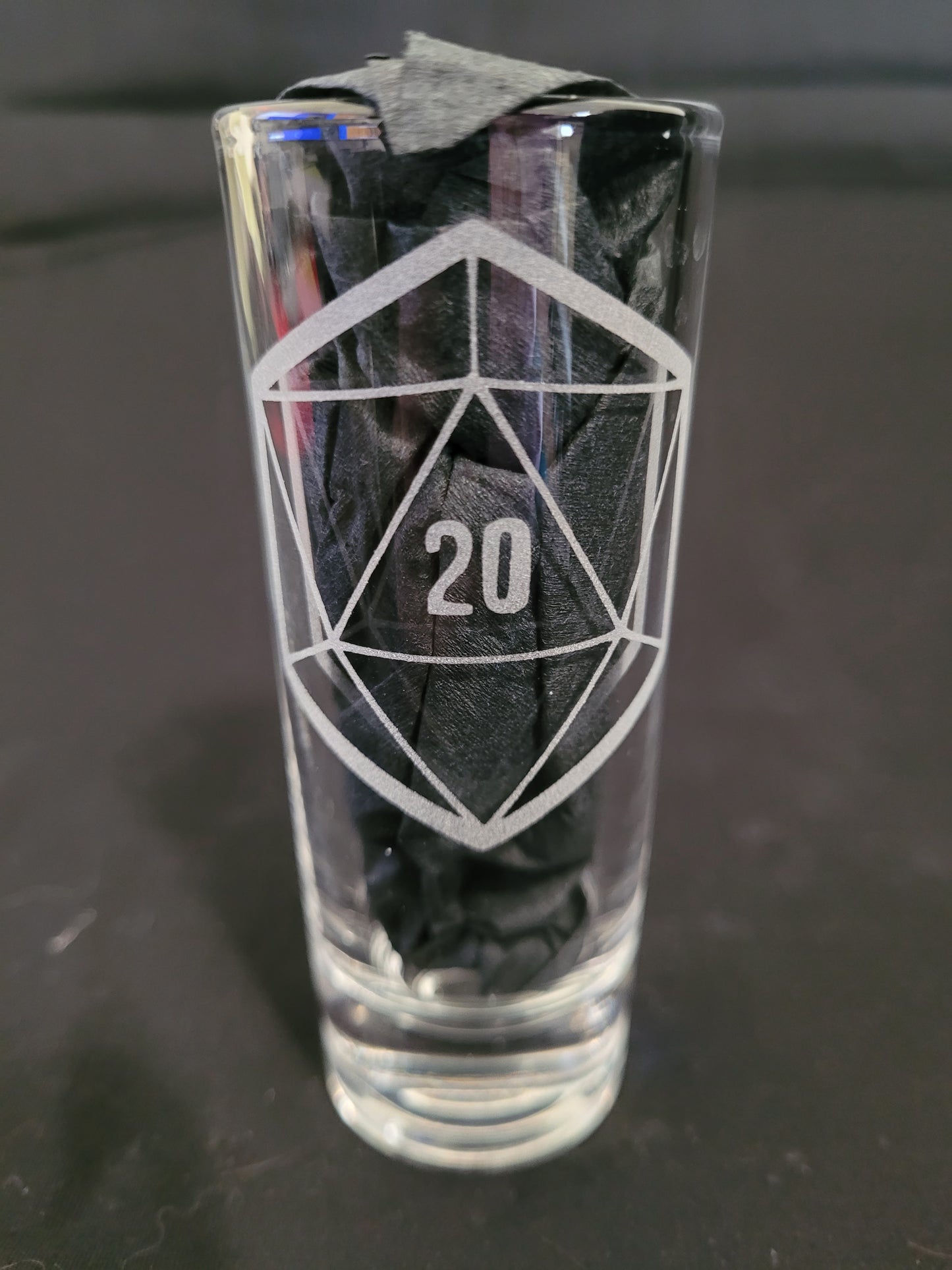 D20 2 oz Shot Glass - Made to Order