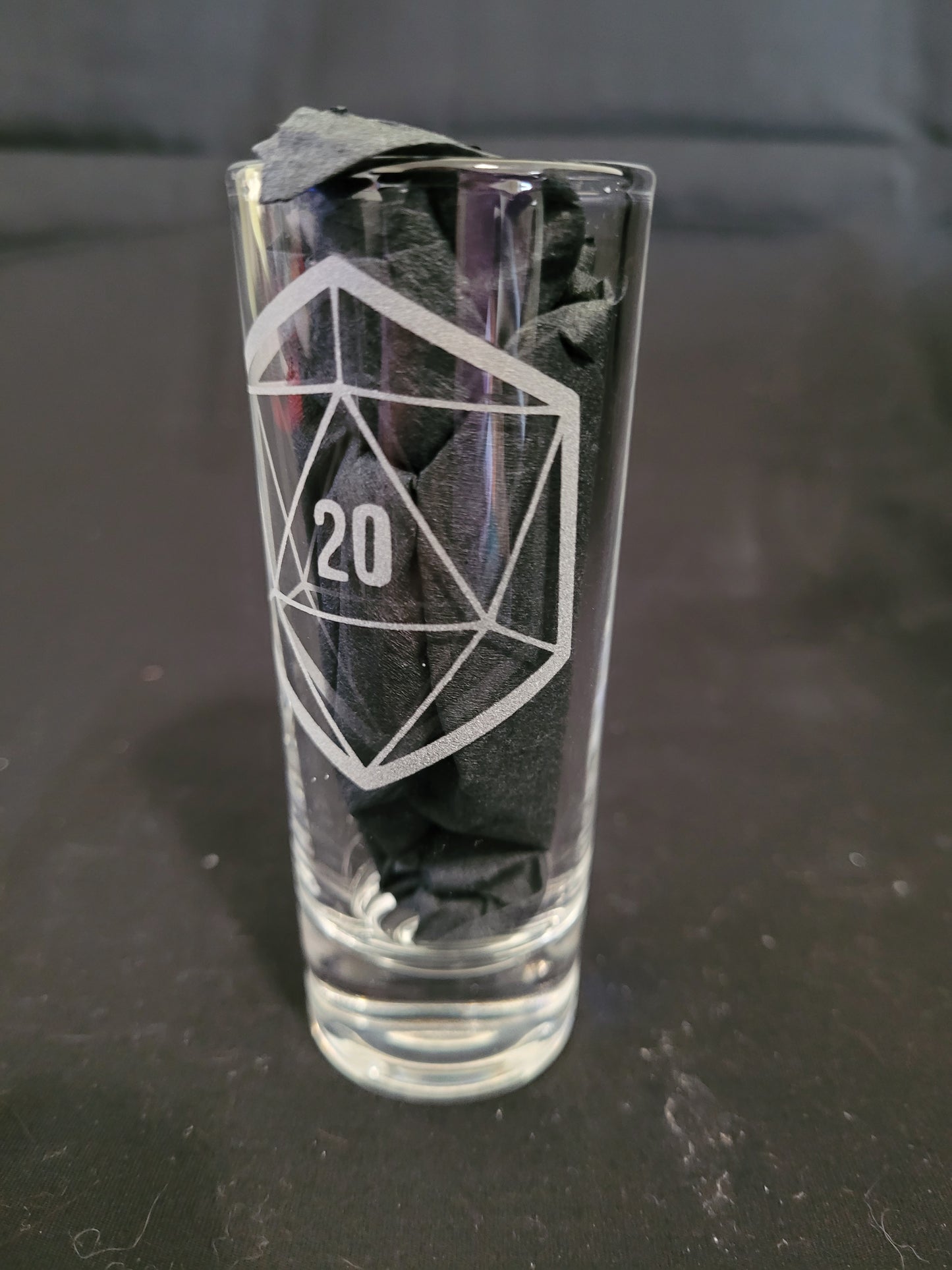 D20 2 oz Shot Glass - Made to Order