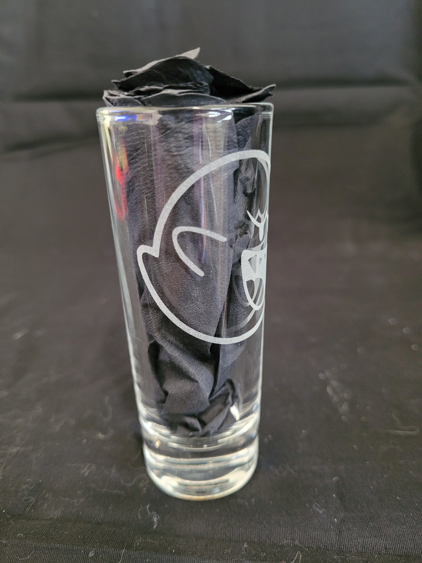 Angry Boo 2 oz Shot Glass - Made to Order