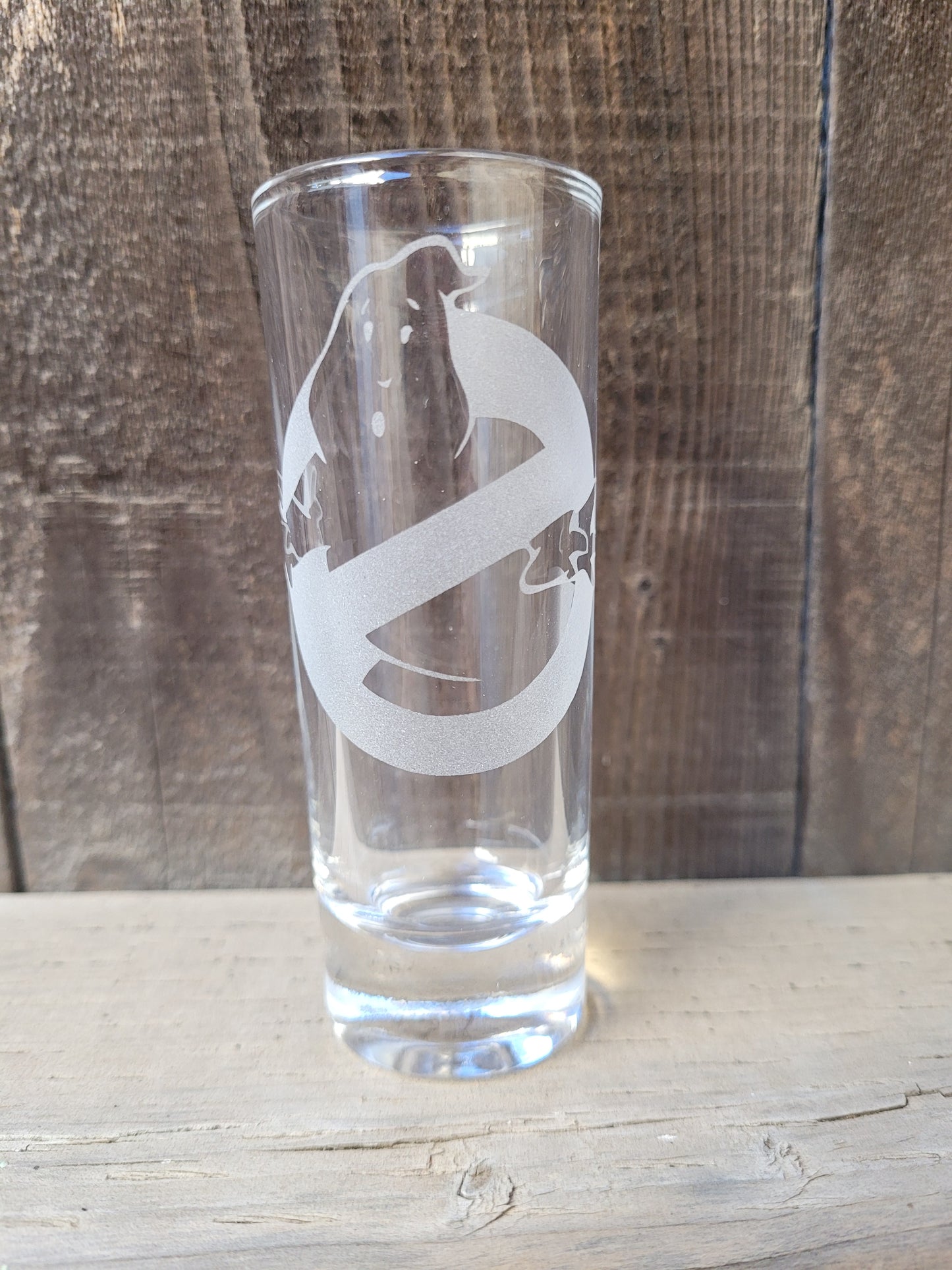 Ghostbusters No Ghosts 2 oz Shot Glass - Made to Order