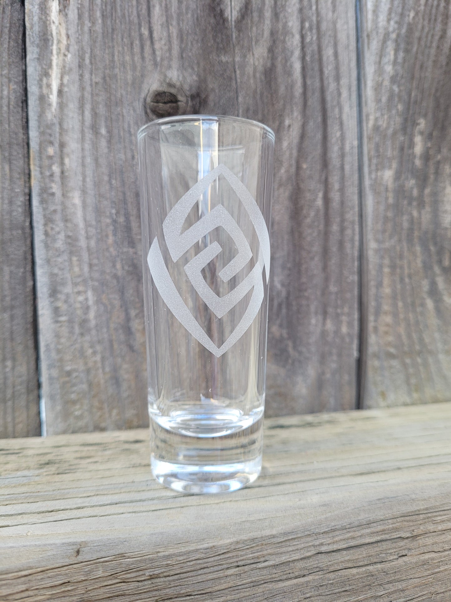 Genshin Impact Geo 2 oz Shot Glass - Made to Order