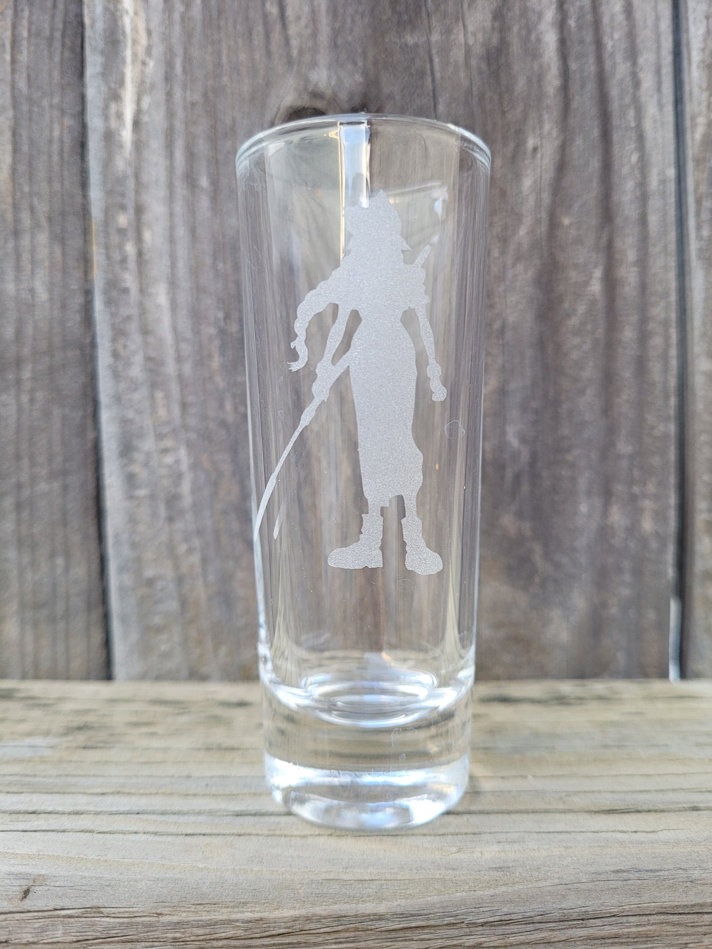 Aerith Final Fantasy VII 2 oz Shot Glass - Made to Order