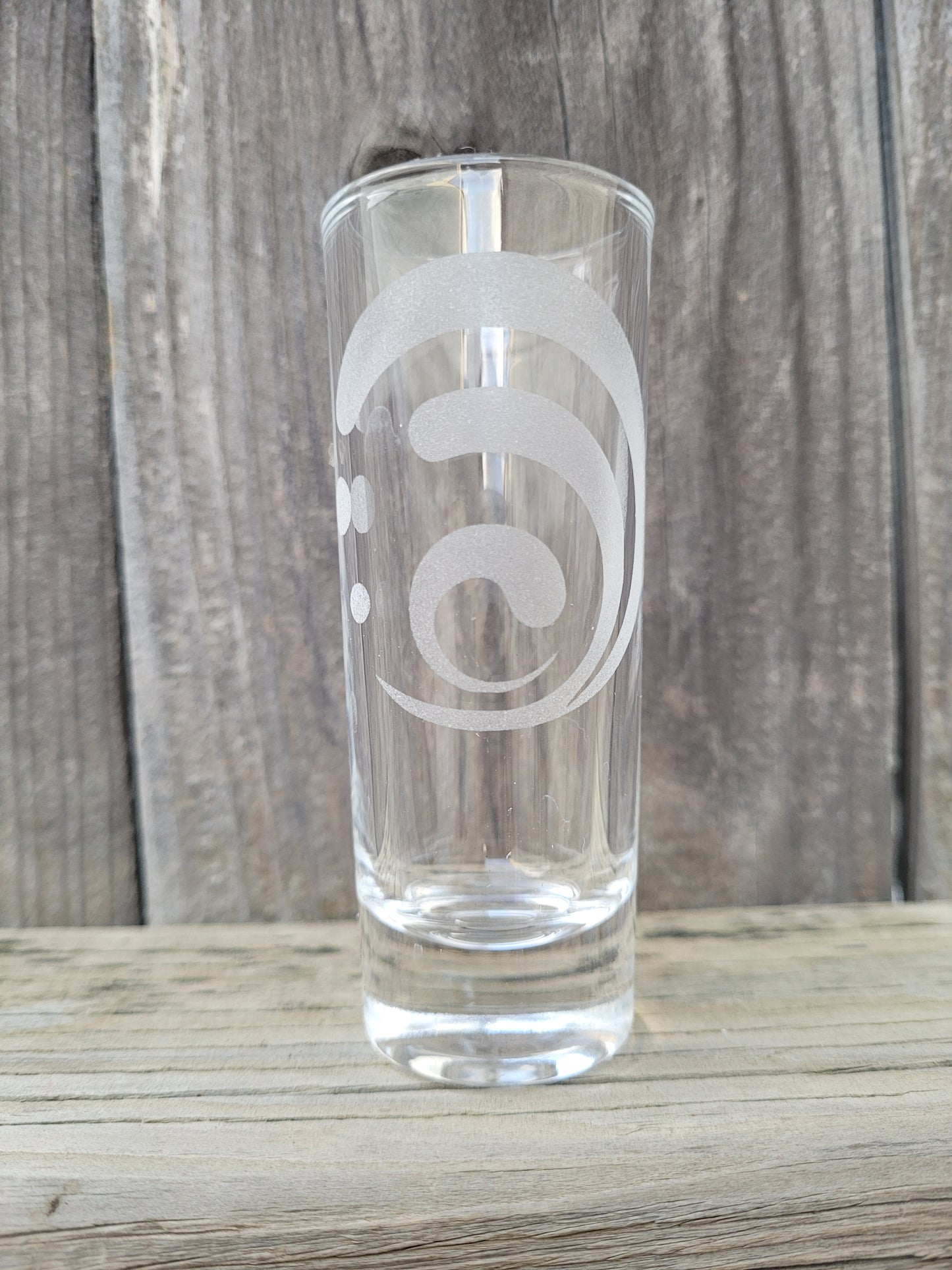 Genshin Impact Hydro 2 oz Shot Glass - Made to Order