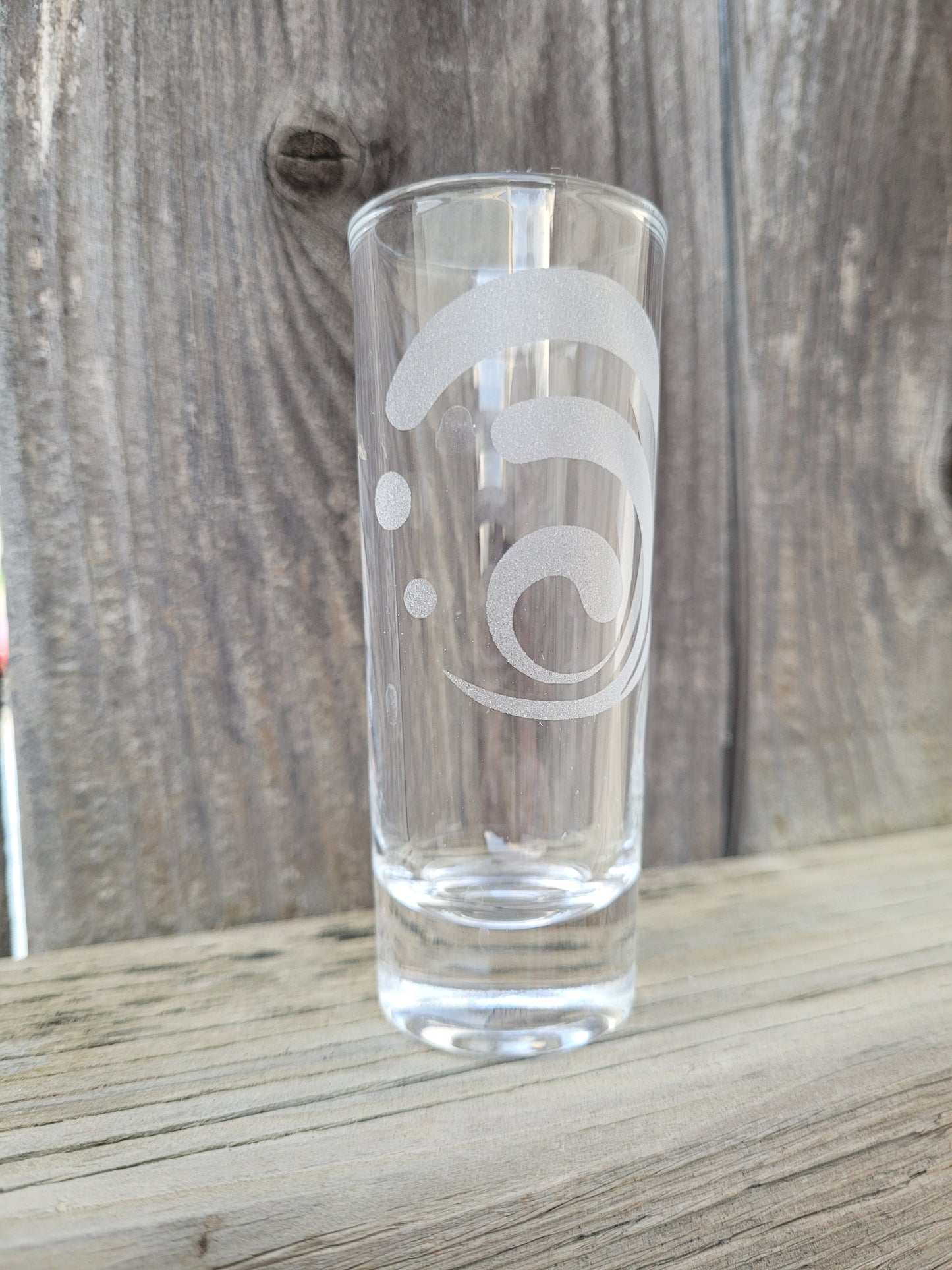 Genshin Impact Hydro 2 oz Shot Glass - Made to Order