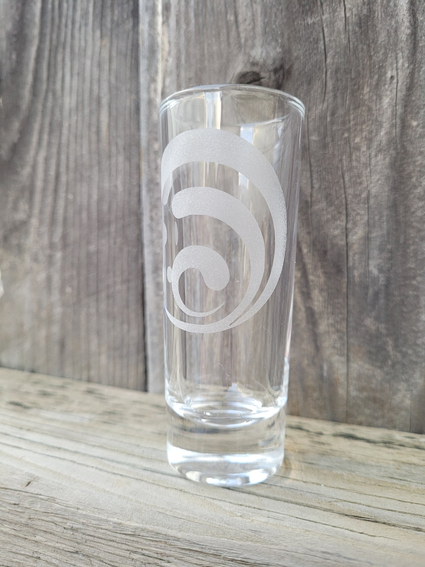 Genshin Impact Hydro 2 oz Shot Glass - Made to Order