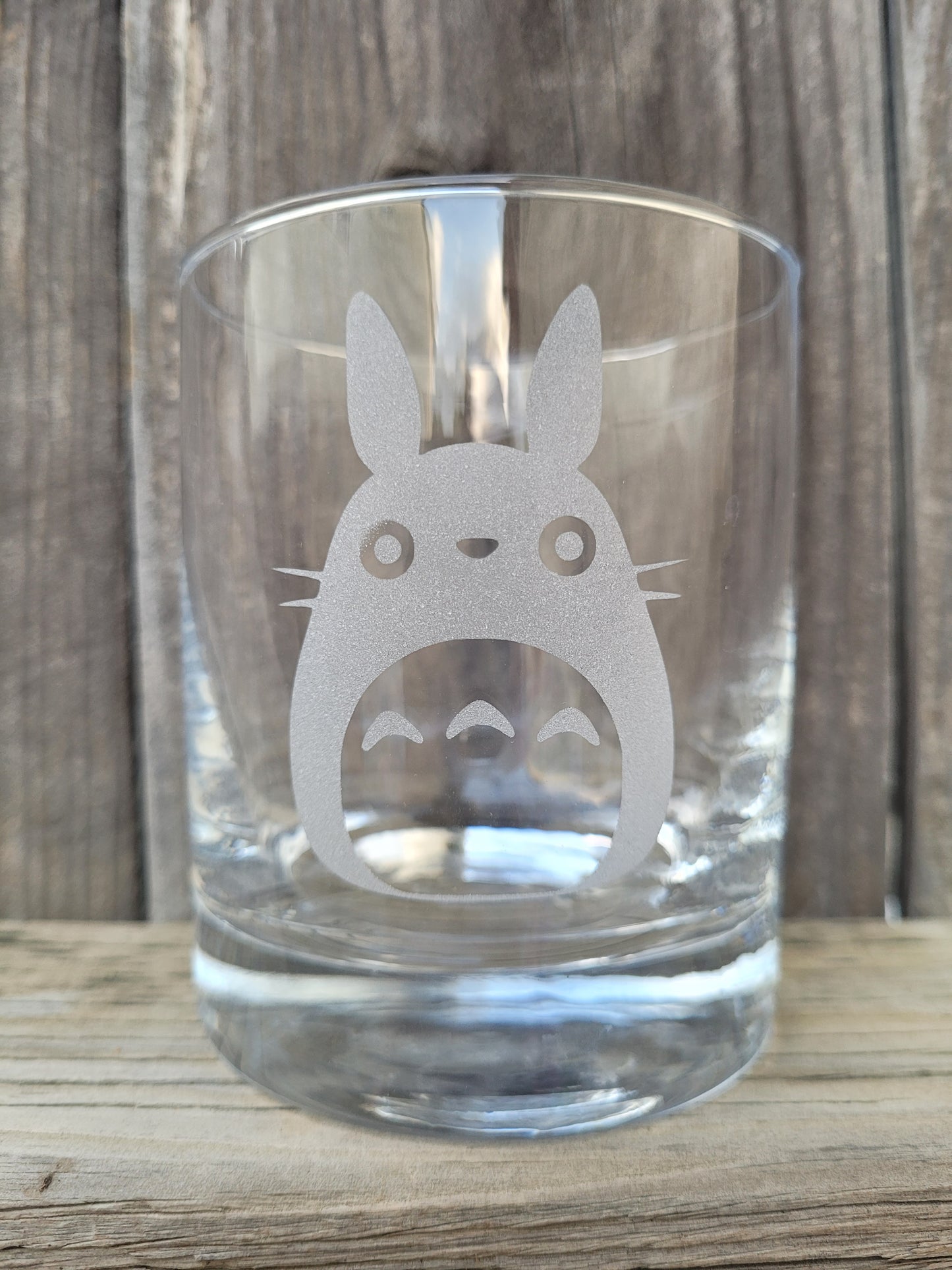 Totoro Rocks Glass - Made to Order