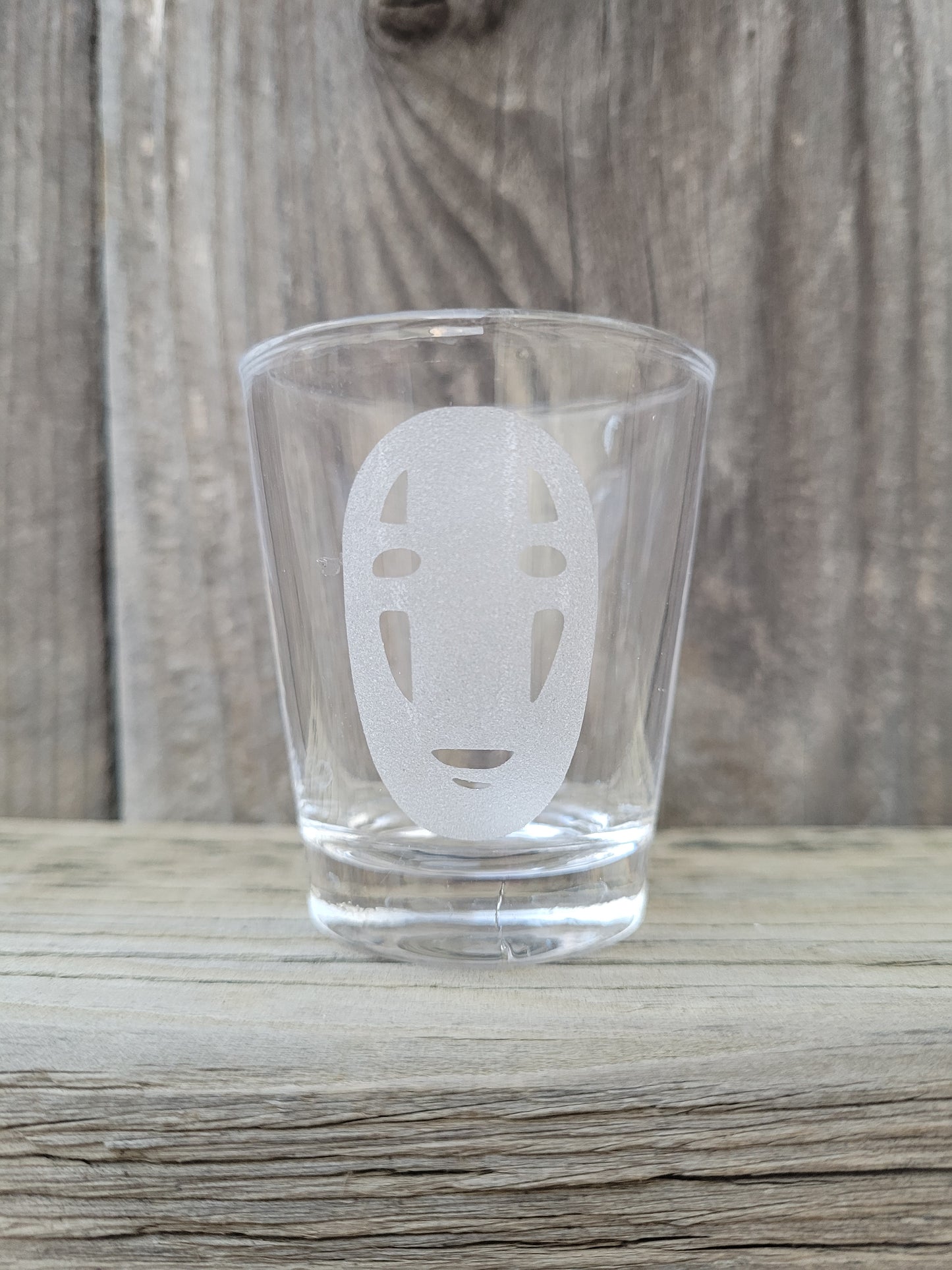 No-Face 1.5 oz Shot Glass - Made to Order