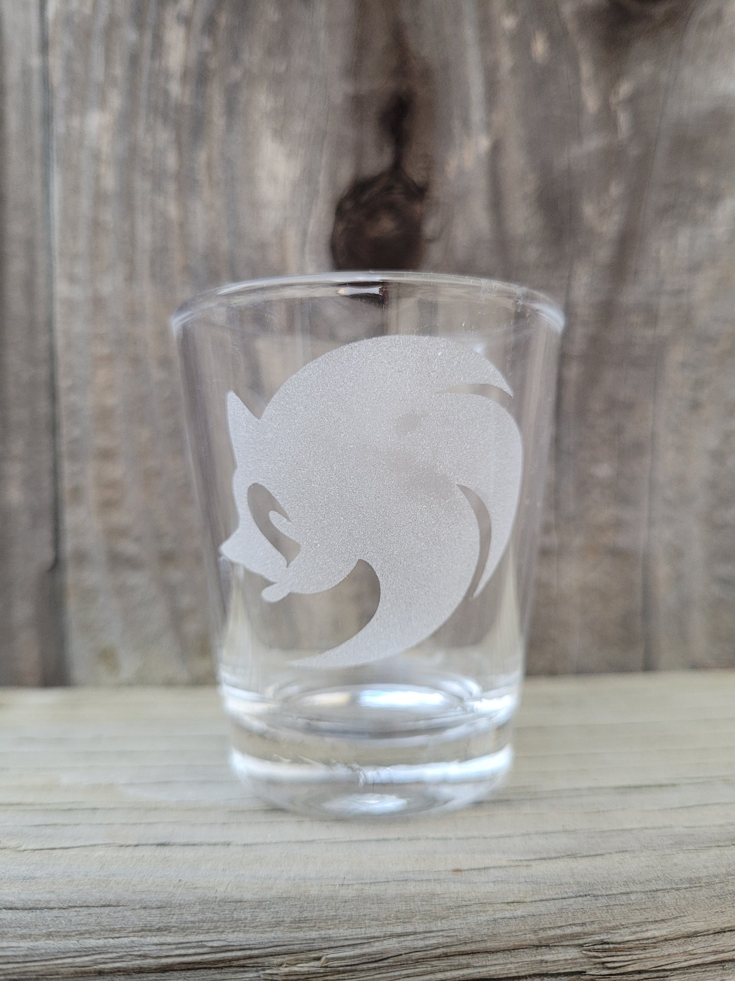 Sonic the Hedgehog 1.5 oz Shot Glass - Made to Order