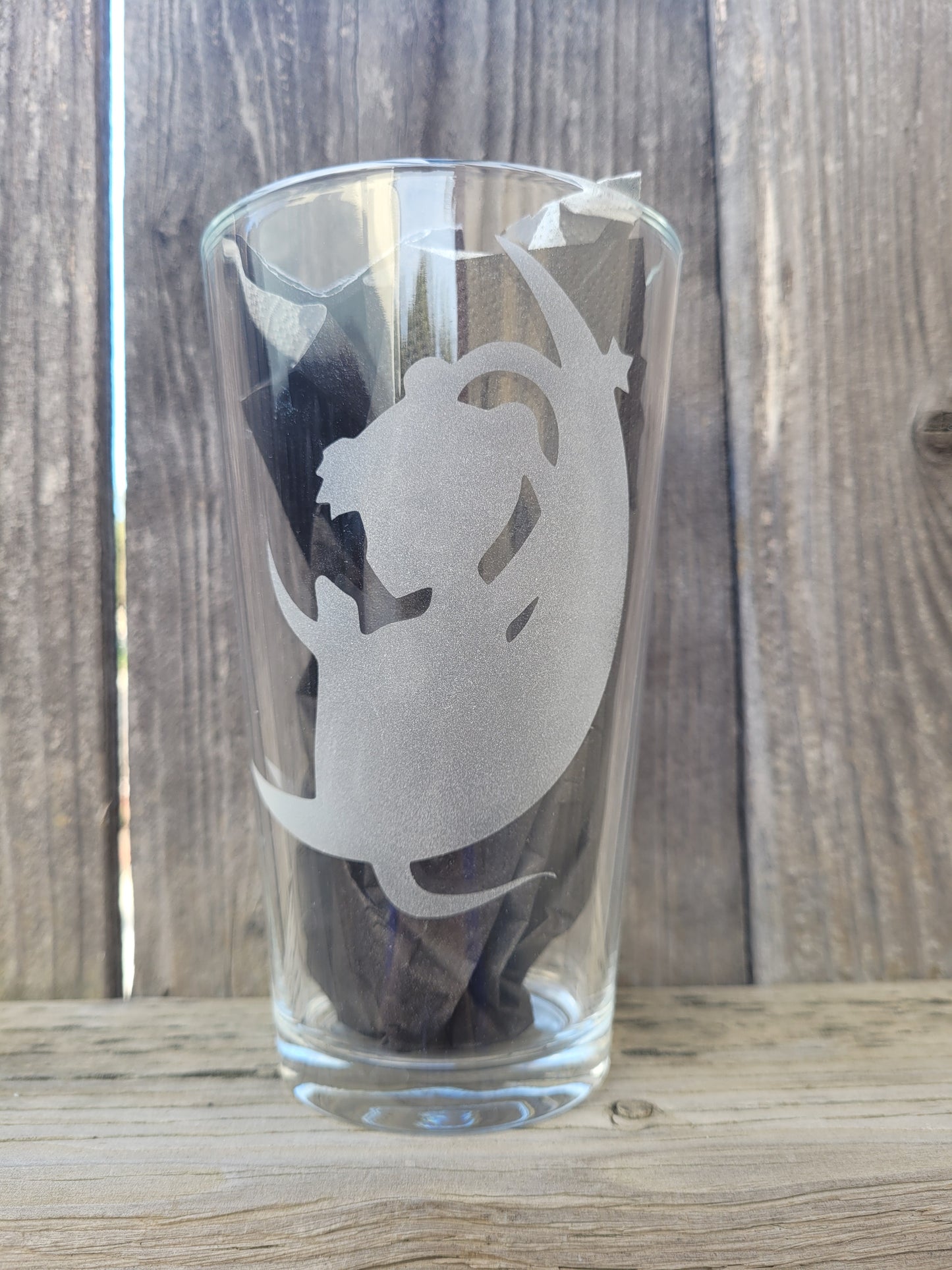 Sailor Moon on Moon Pint Glass - Made to Order