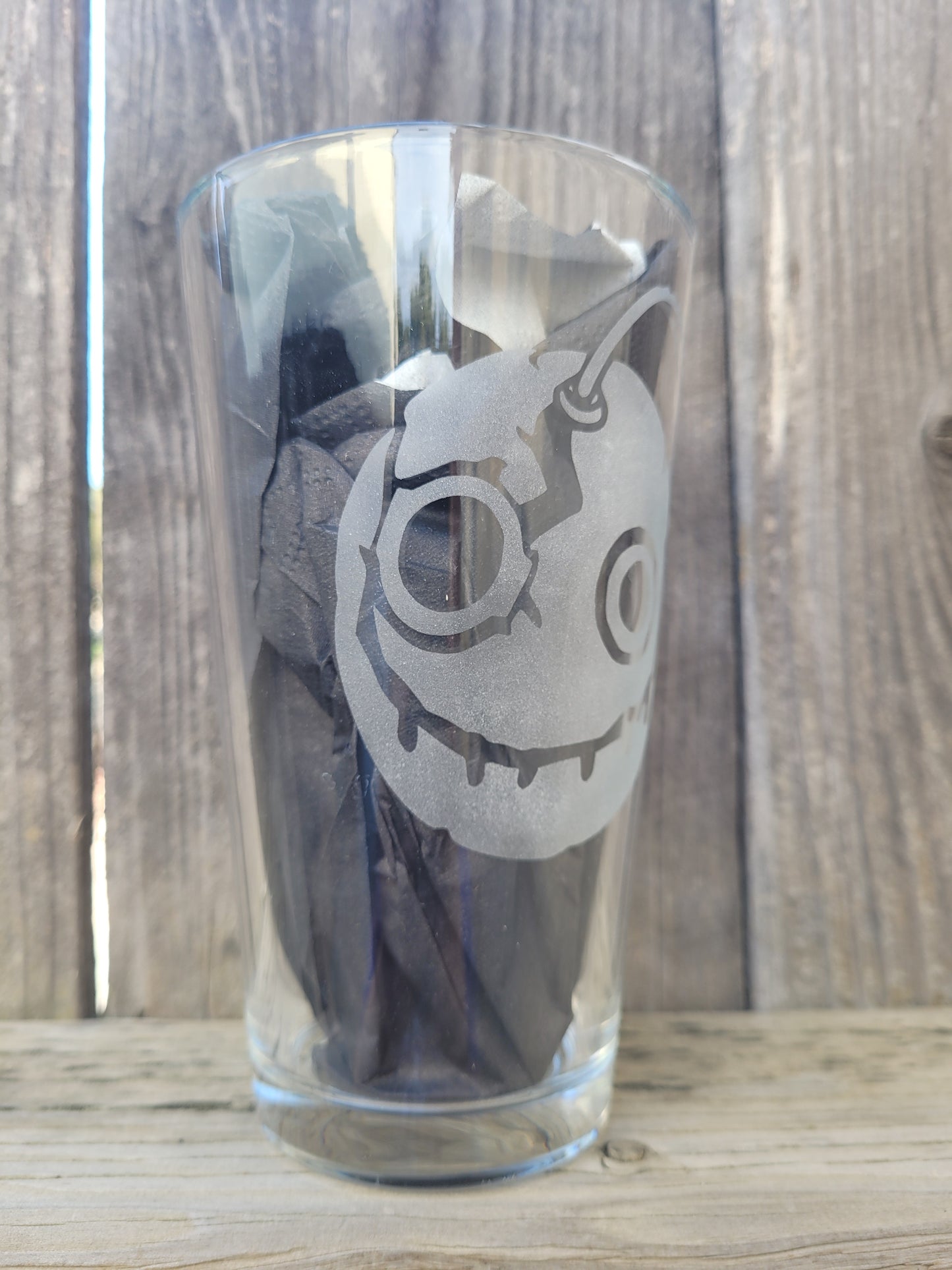 Junk rat overwatch bomb Pint Glass - Made to Order