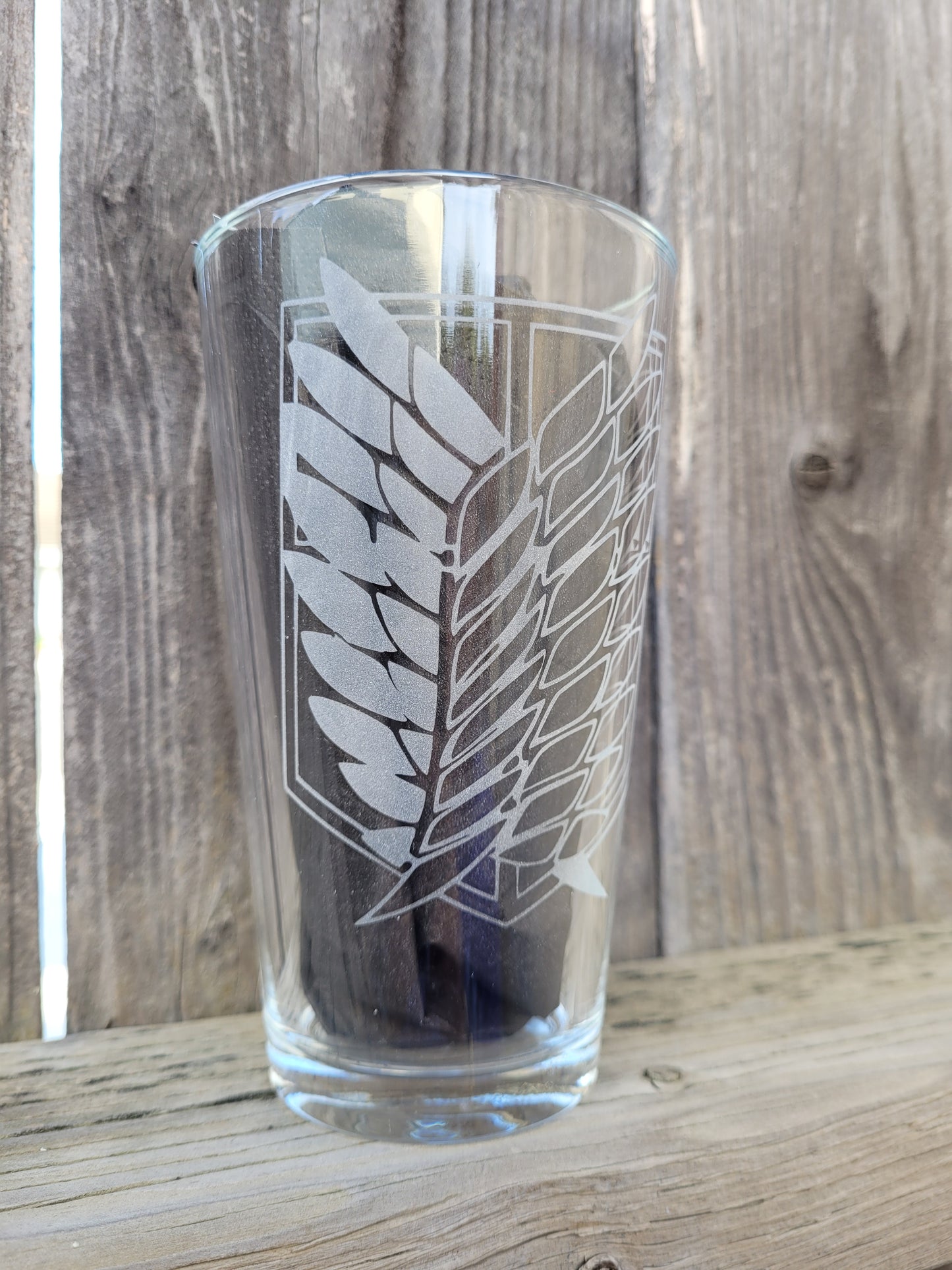 Attack on Titan Pint Glass - Made to Order