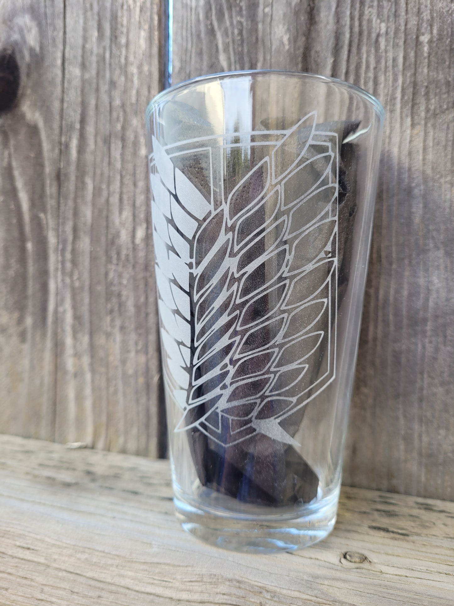 Attack on Titan Pint Glass - Made to Order