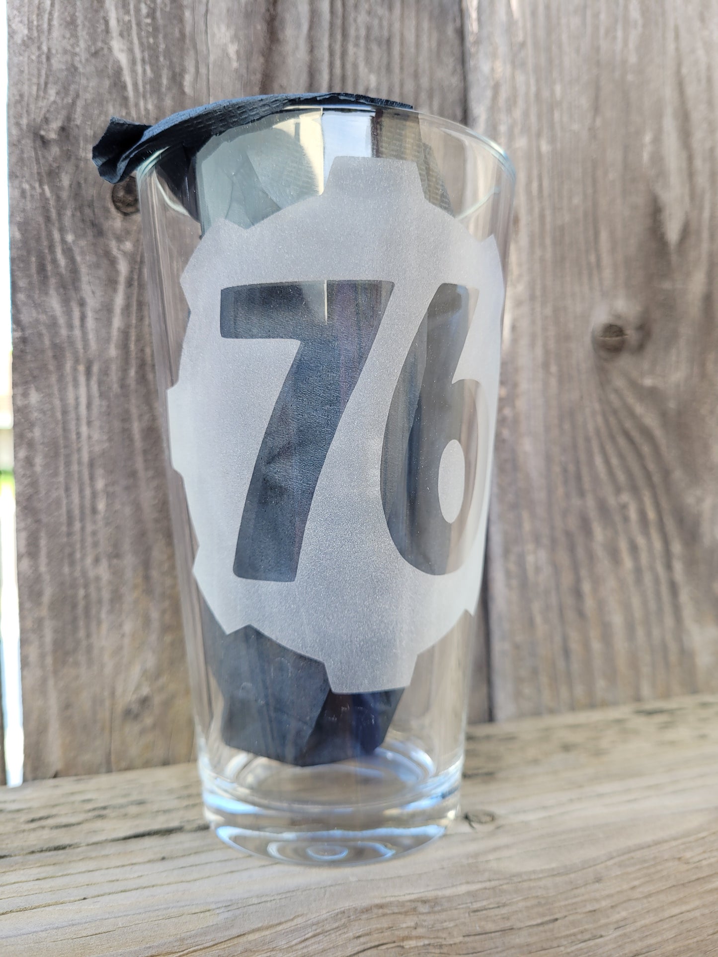 Vault 76 Fallout Pint Glass - Made to Order