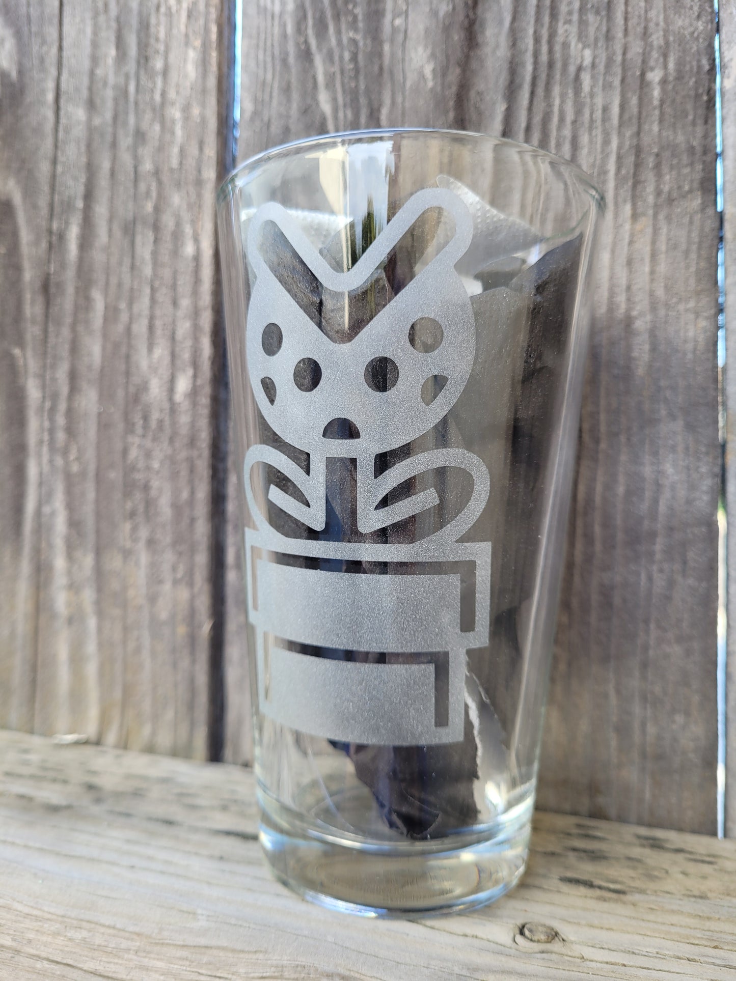 Piranha Plant Mario Pint Glass - Made to Order