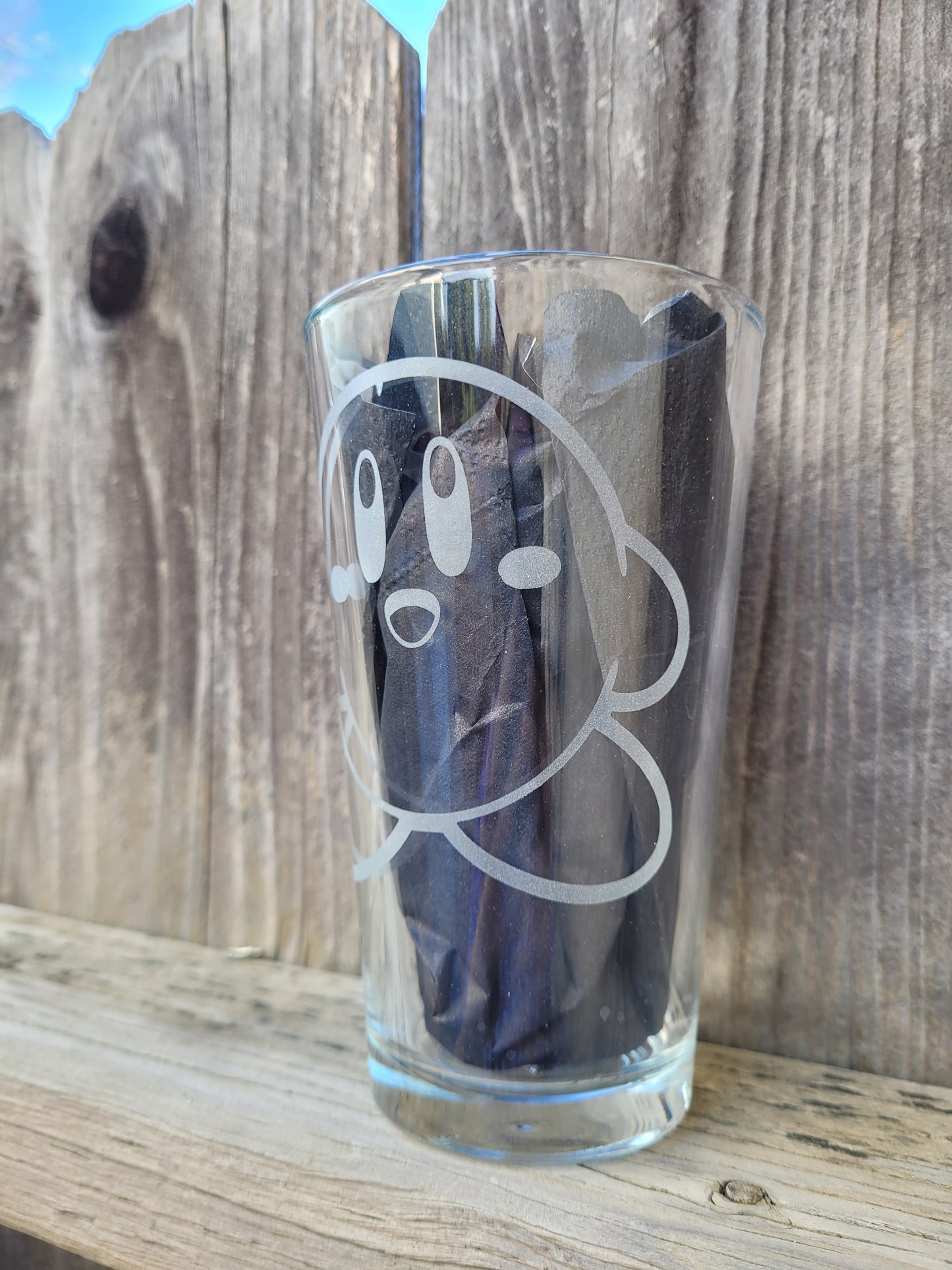 Kirby Pint Glass - Made to Order