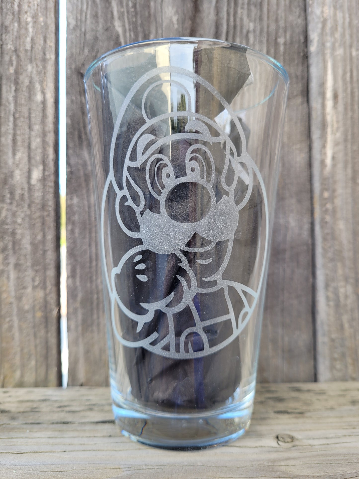 Luigi Pint Glass - Made to Order