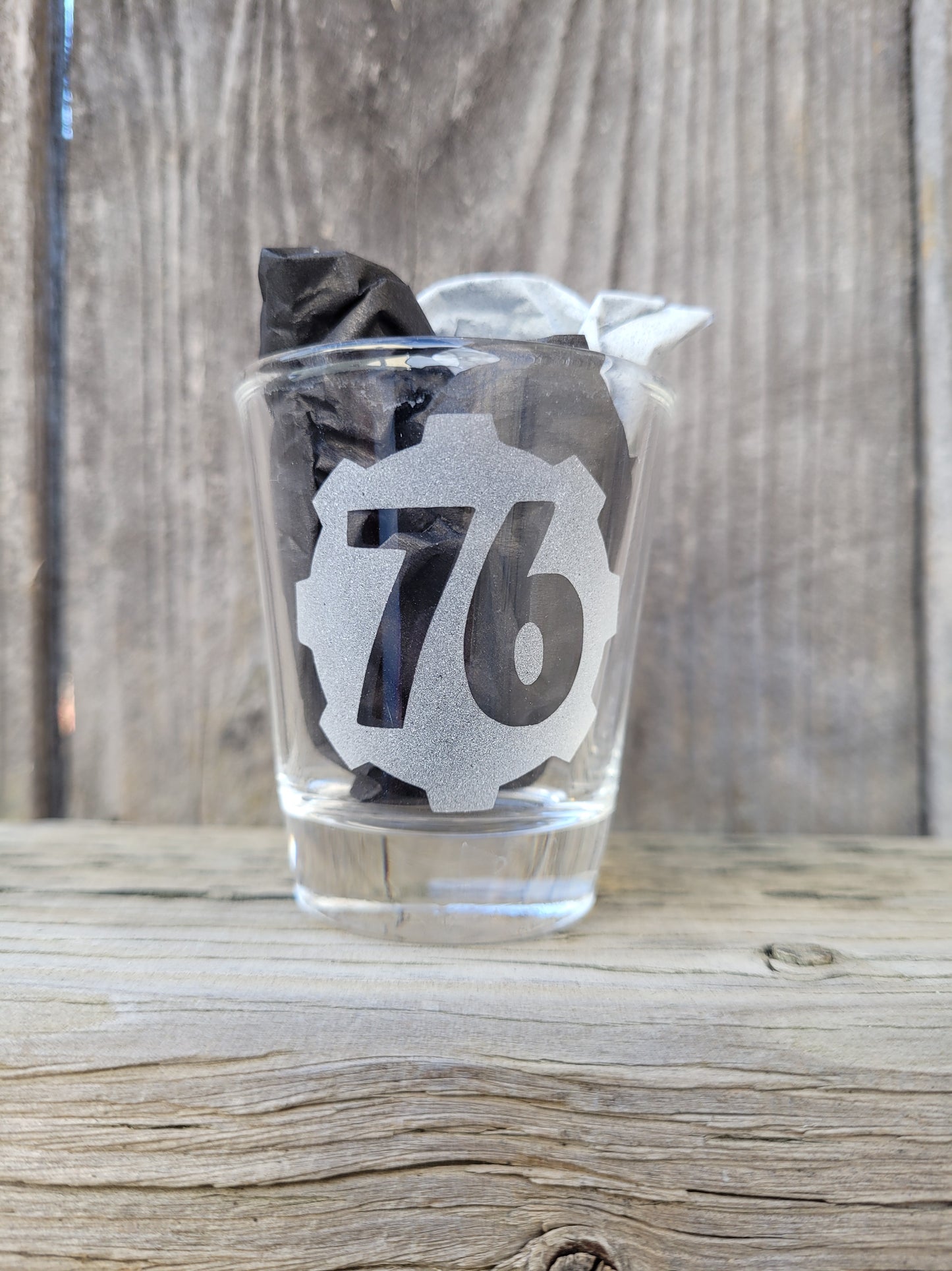 Vault 76 Fallout 1.5 oz Shot Glass - Made to Order