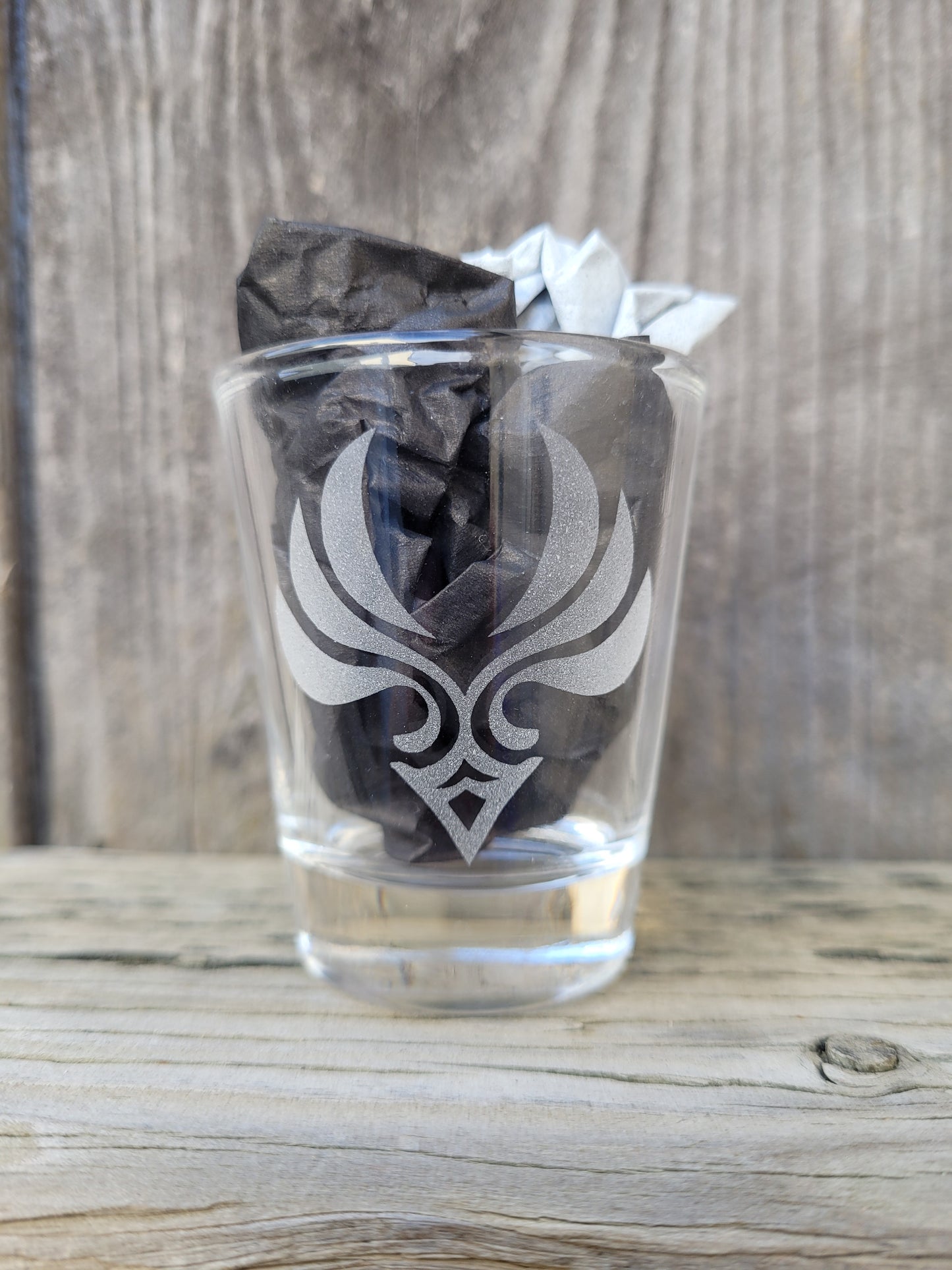 Genshin Impact Anemo 1.5 oz Shot Glass - Made to Order