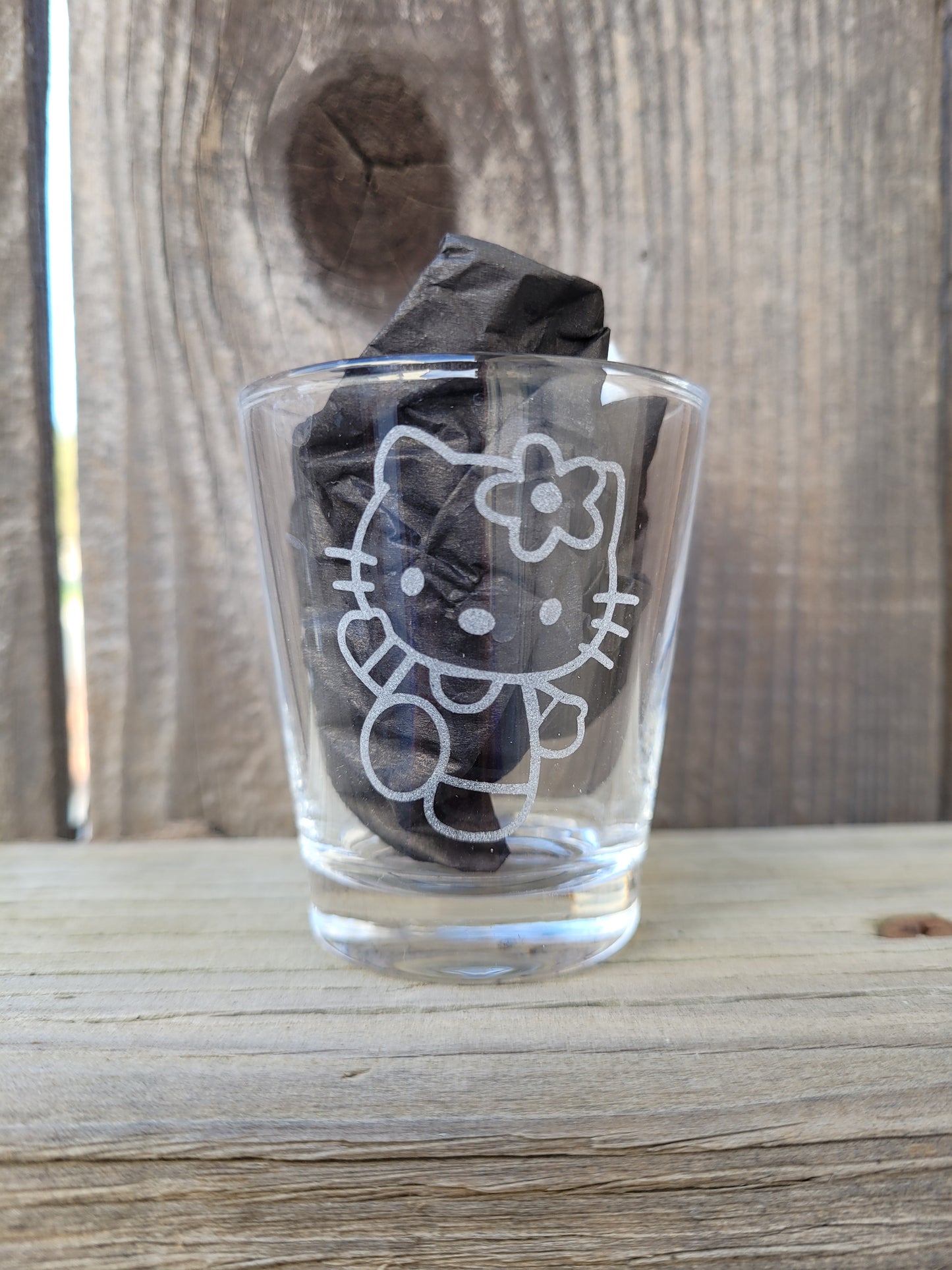 Hello Kitty 1.5 oz Shot Glass - Made to Order