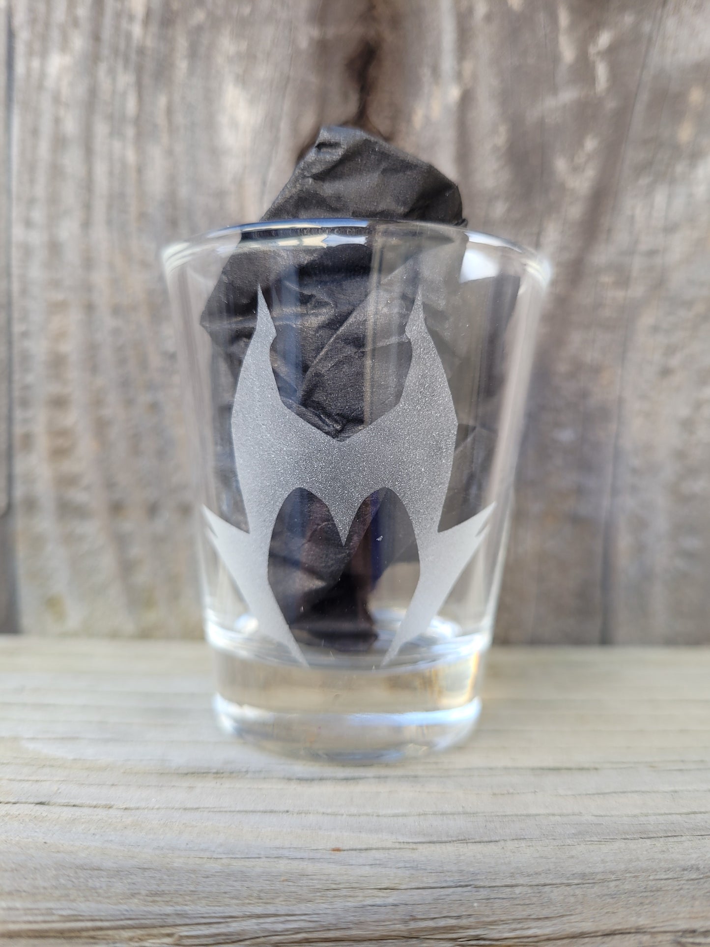 Maleficent Headdress 1.5 oz Shot Glass - Made to Order