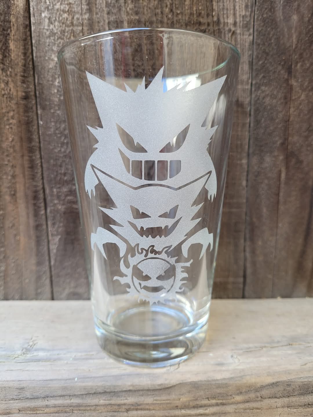 Gengar Evolution Pint Glass - Made to Order