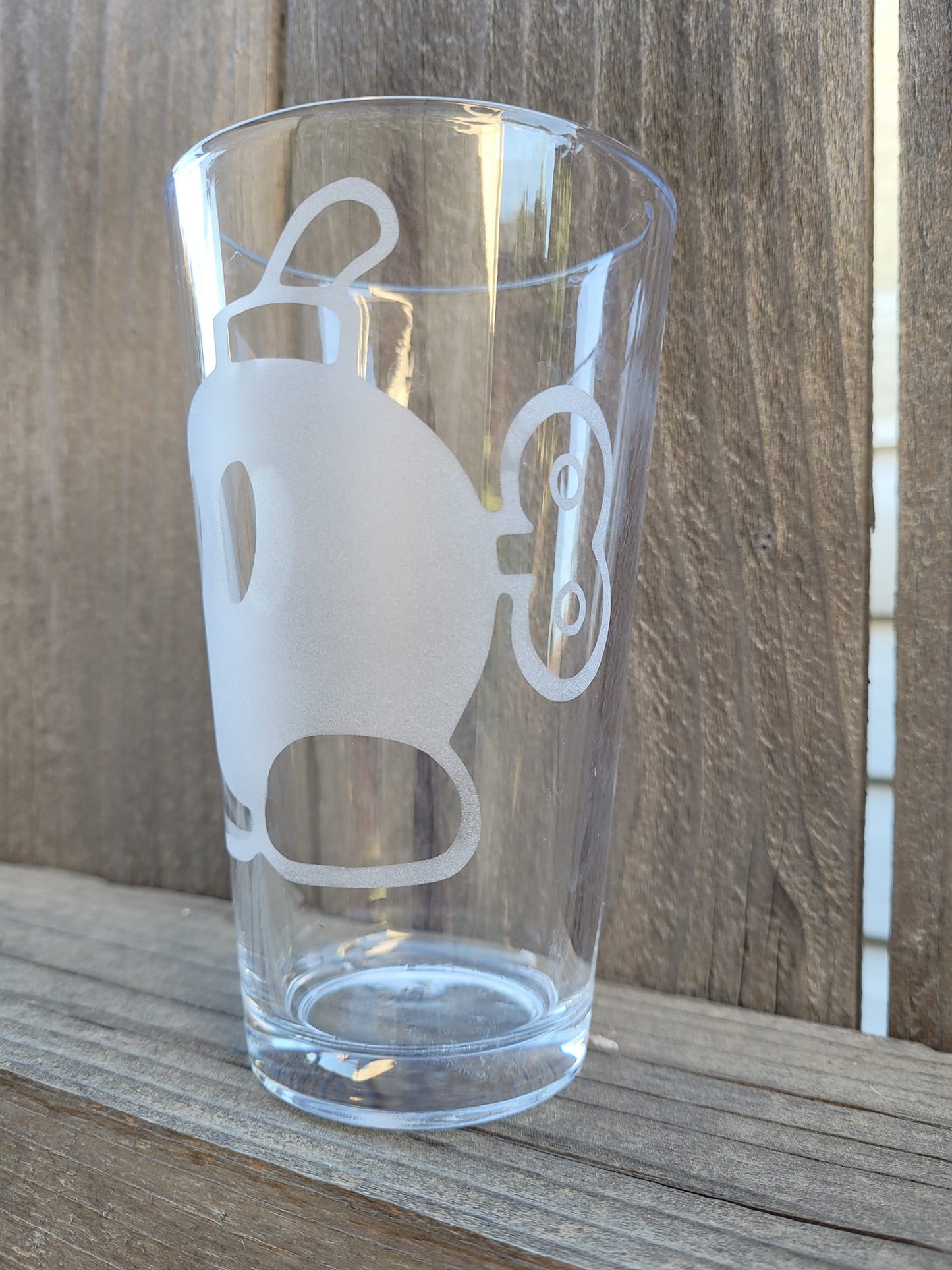 Bob-omb (Mario) Pint Glass - Made to Order