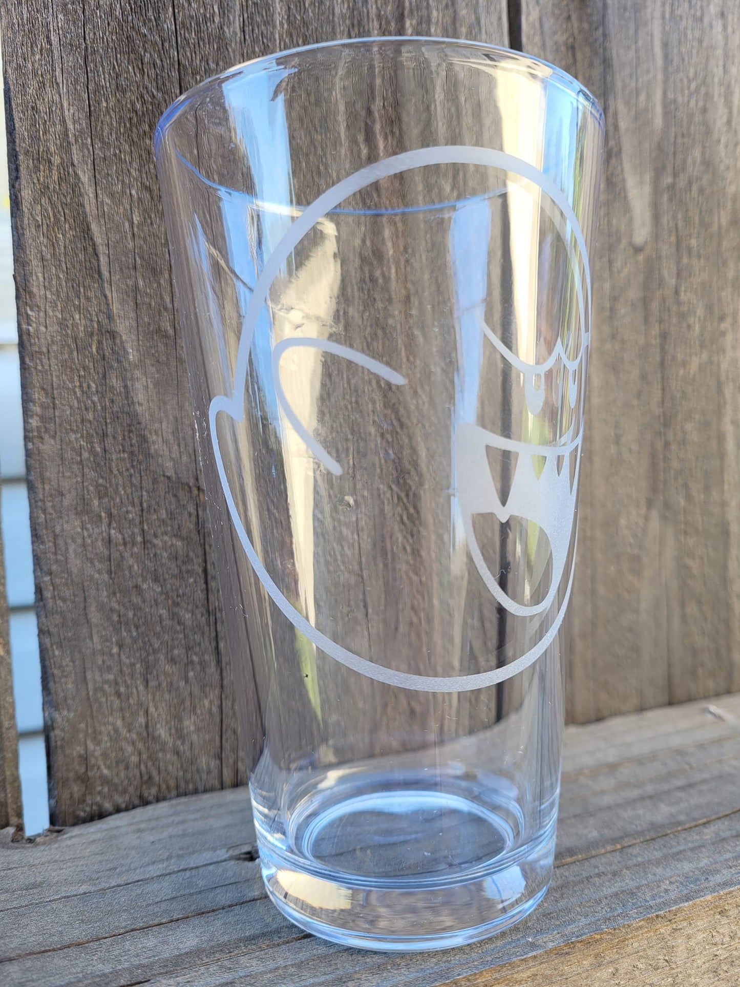 Attack Boo Pint Glass - Made to Order