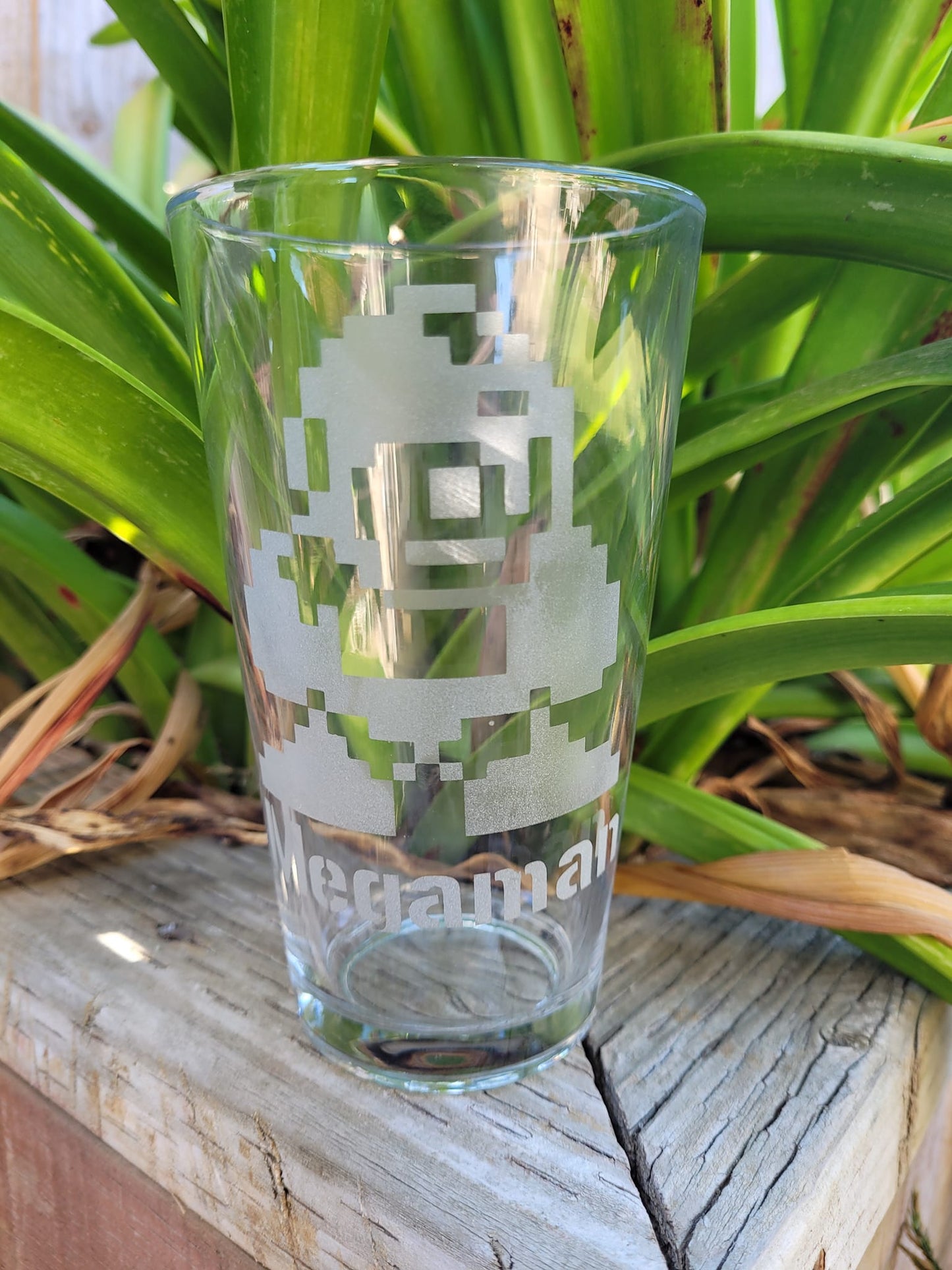 MegaMan 8Bit Pint Glass - Made to Order